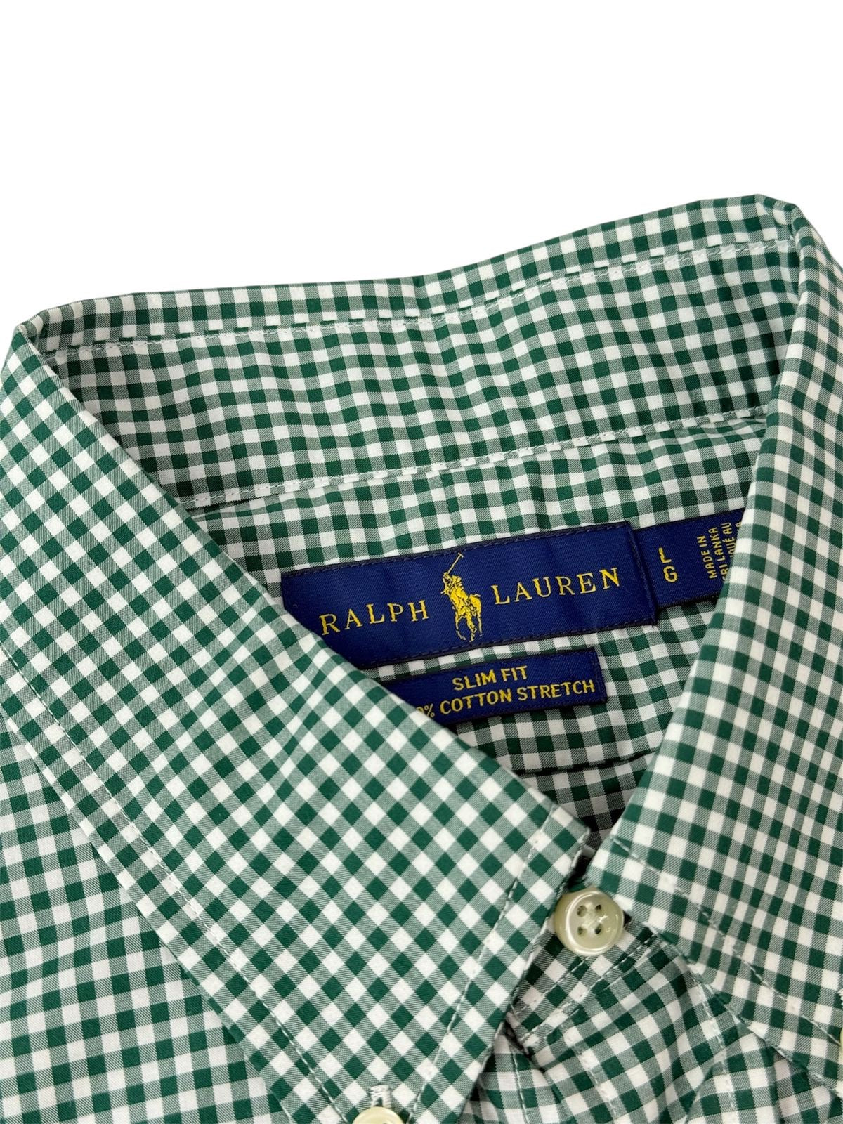 Camisa Polo R.L hombre Algodón Slim Fit