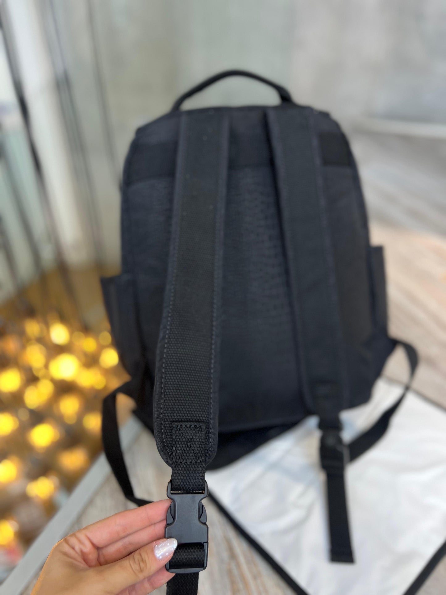 Pañalera Morral Negra