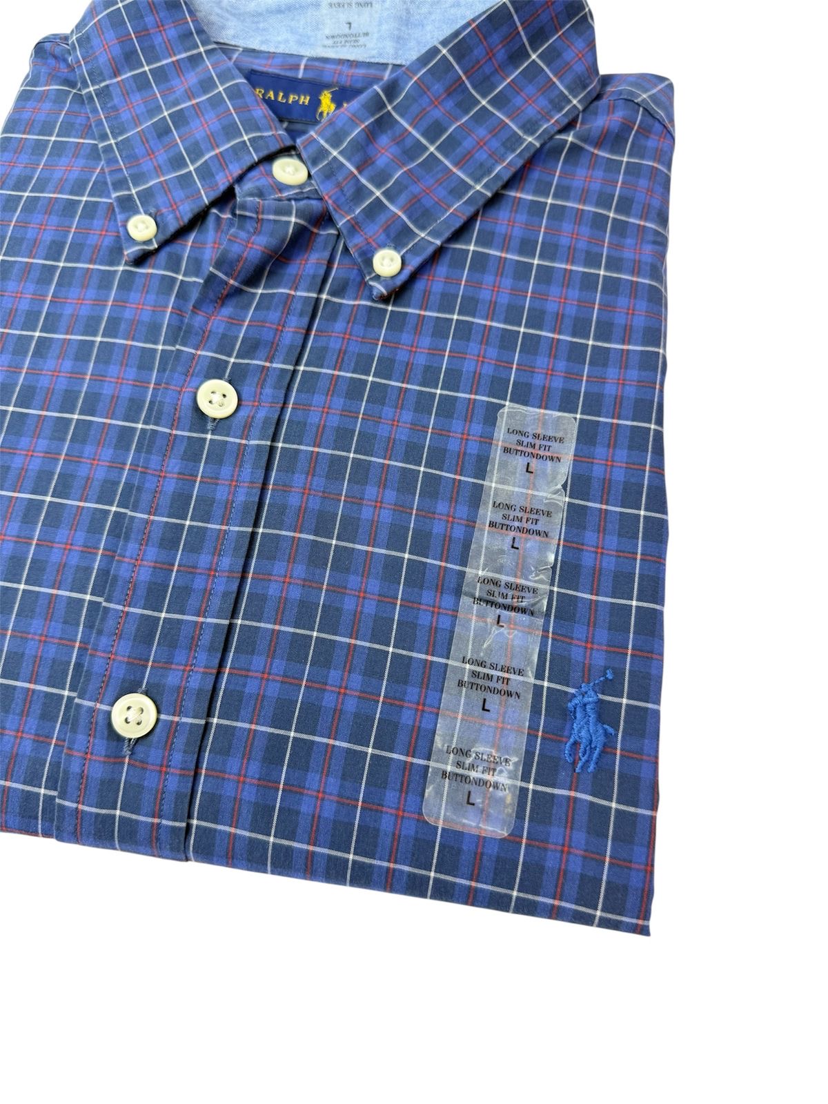 Camisa Polo R.L hombre Algodón Slim Fit