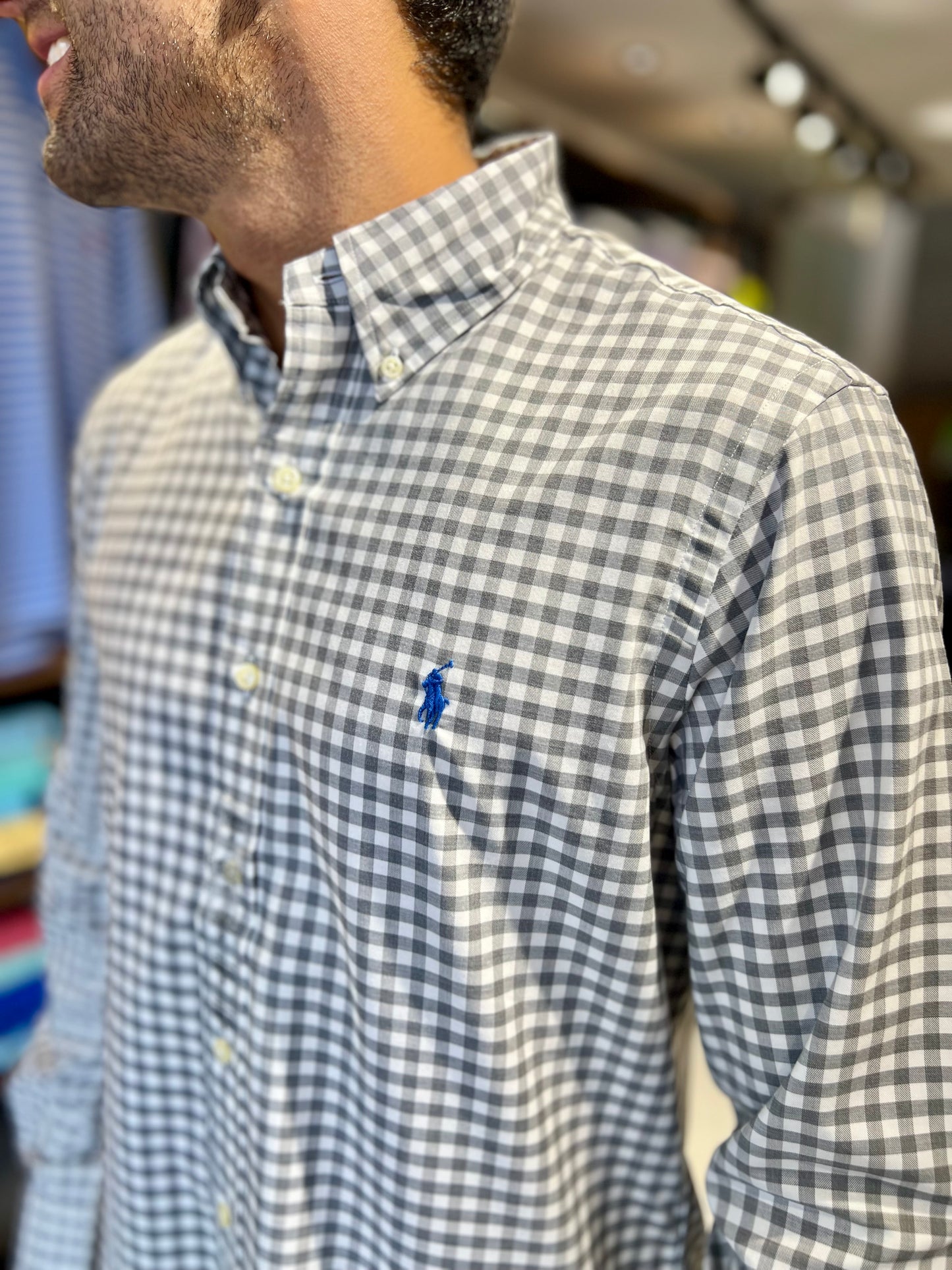 Camisa Polo R.L hombre Algodón