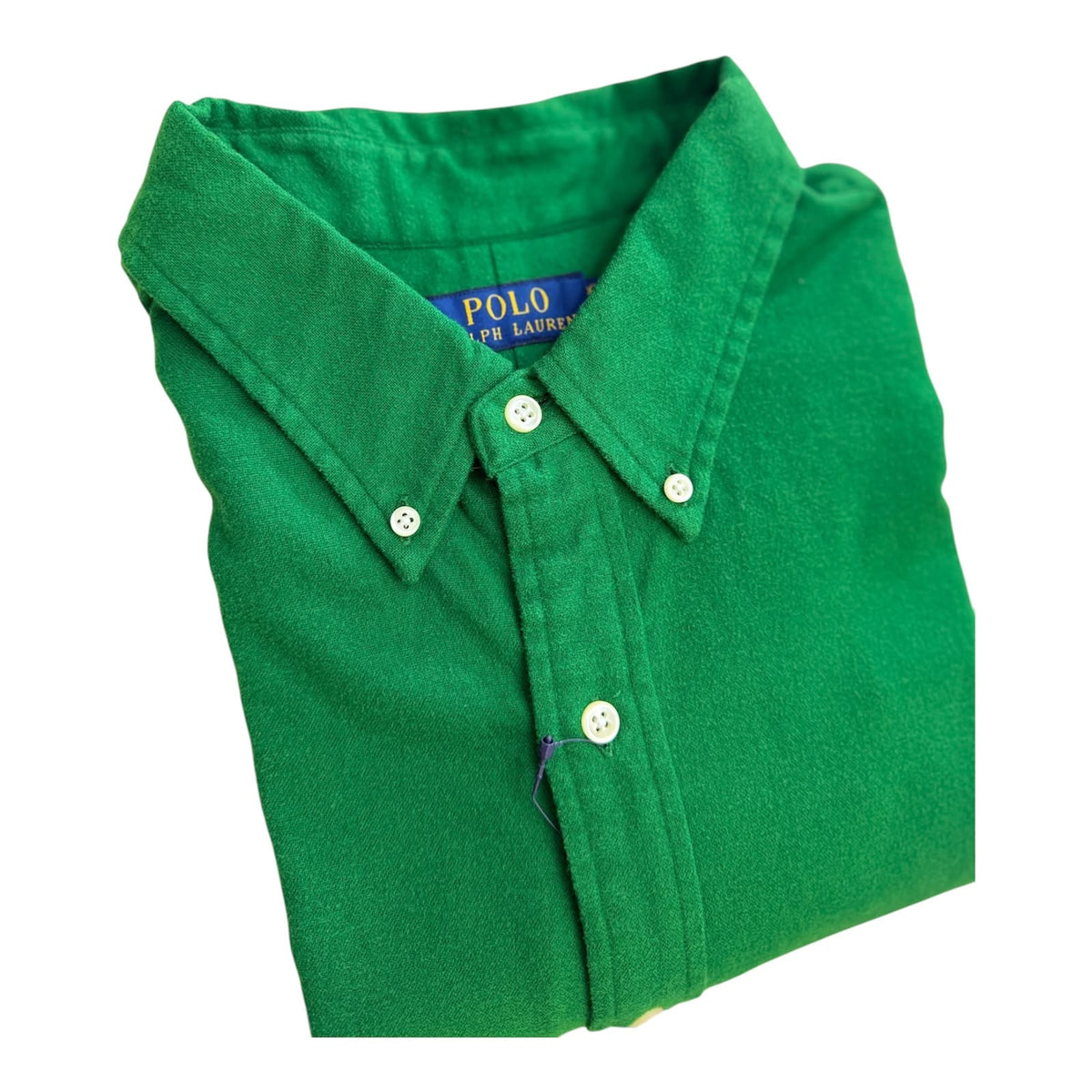 Camisa Polo R.L hombre Algodón Grueso Verde Caballo Morado