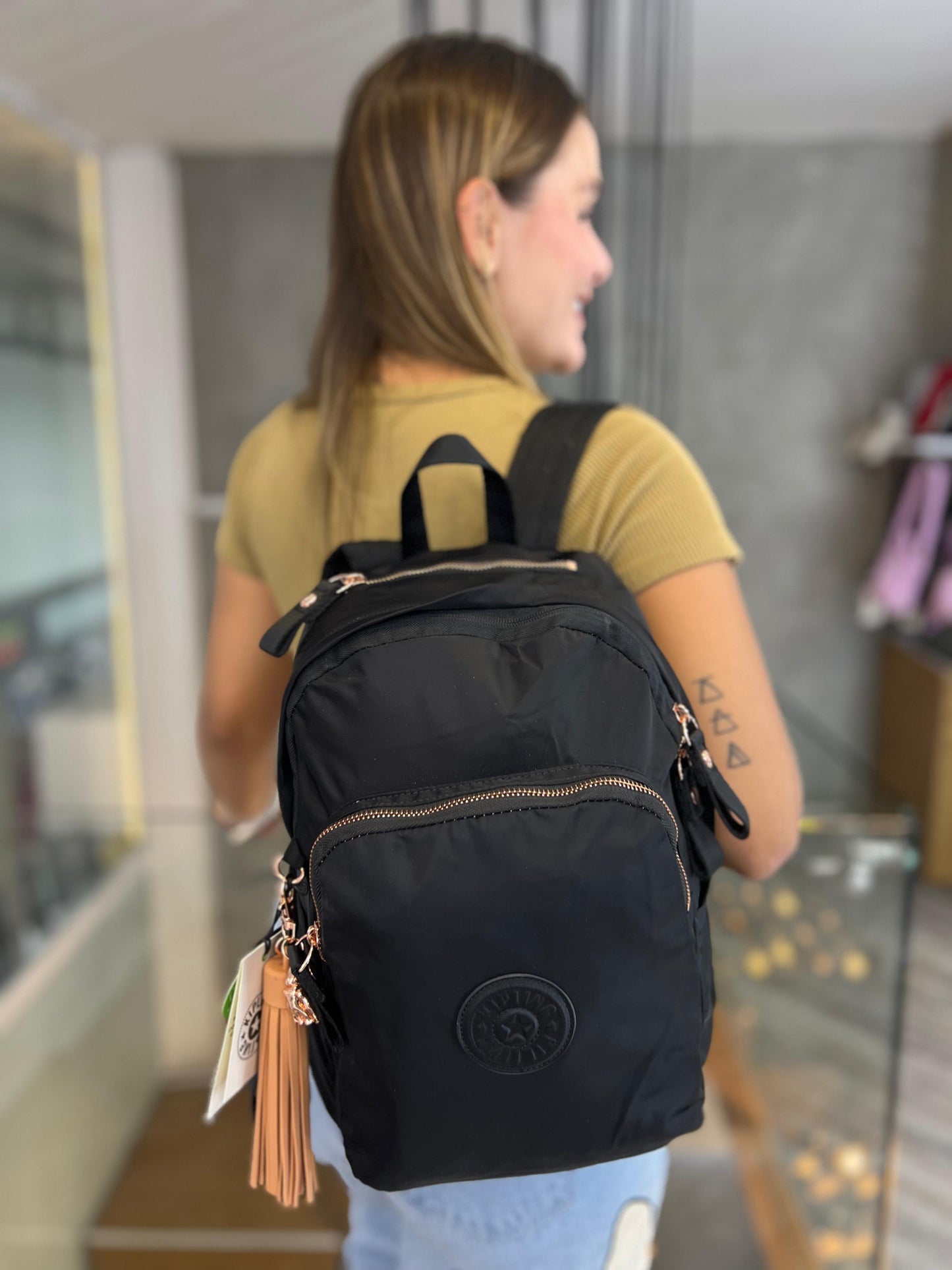 Morral talla M Negro de Lujo
