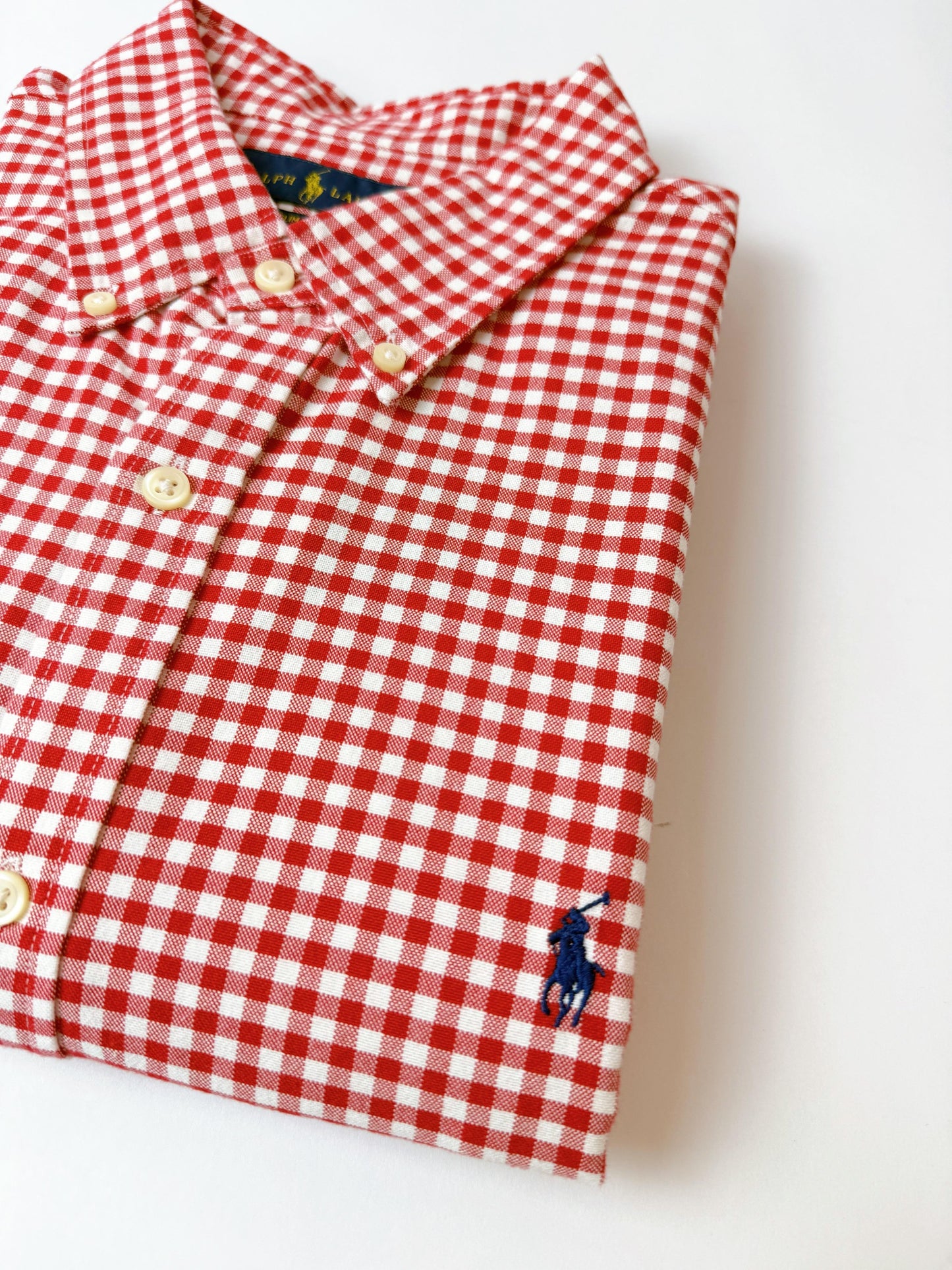 Camisa Polo R.L hombre Oxford Slim Fit
