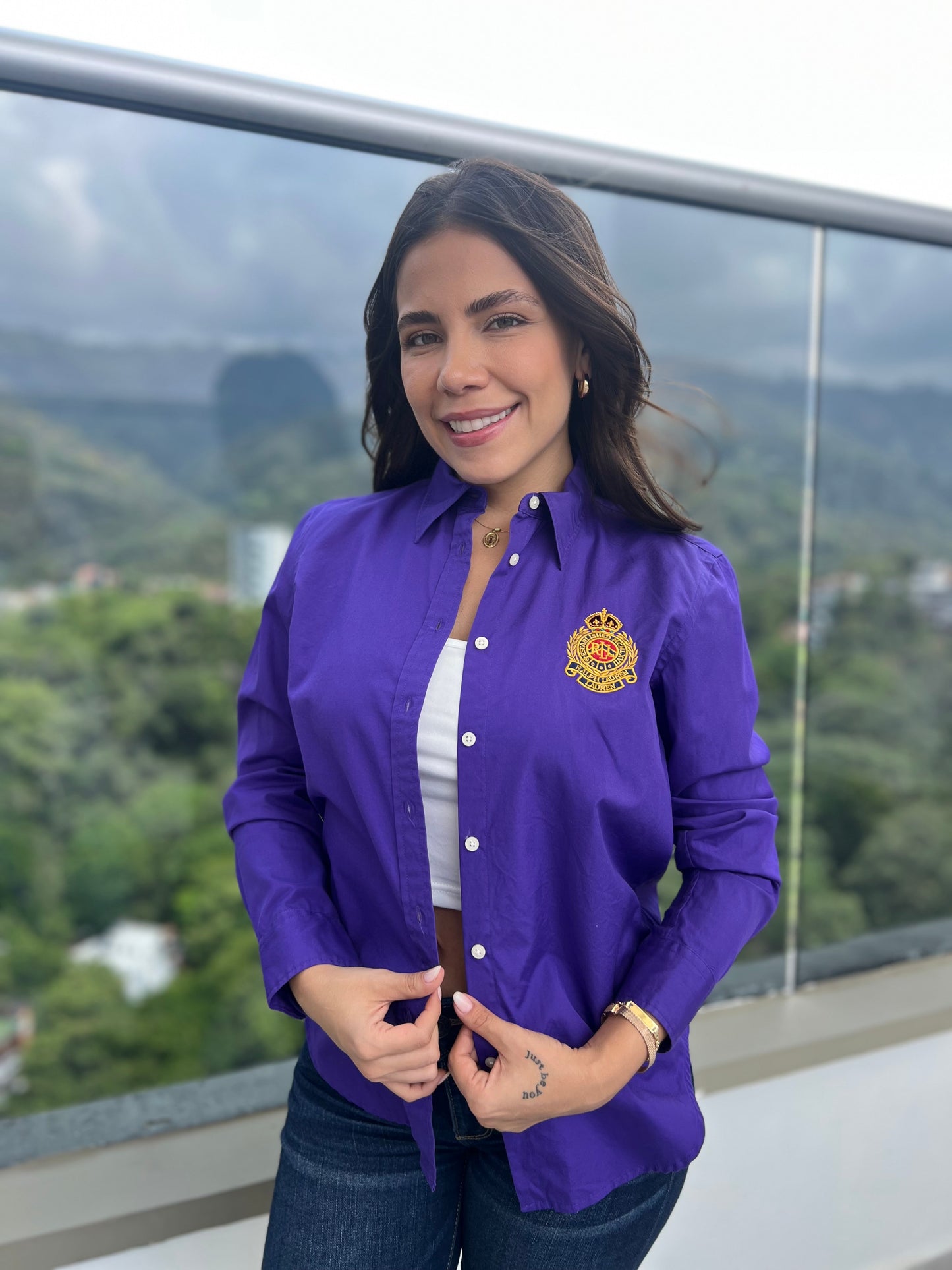Camisa Polo R.L dama