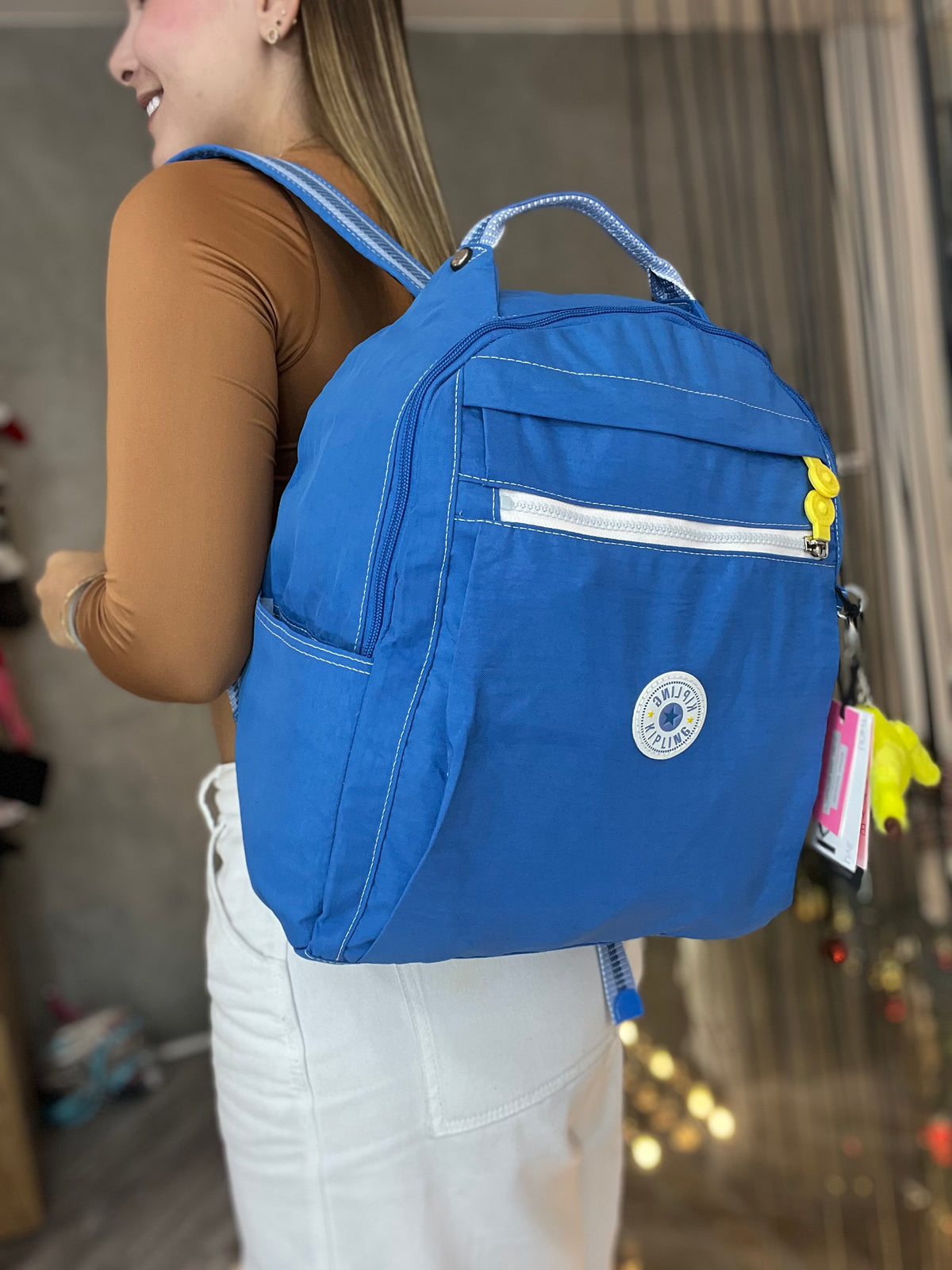 Morral talla M Azul