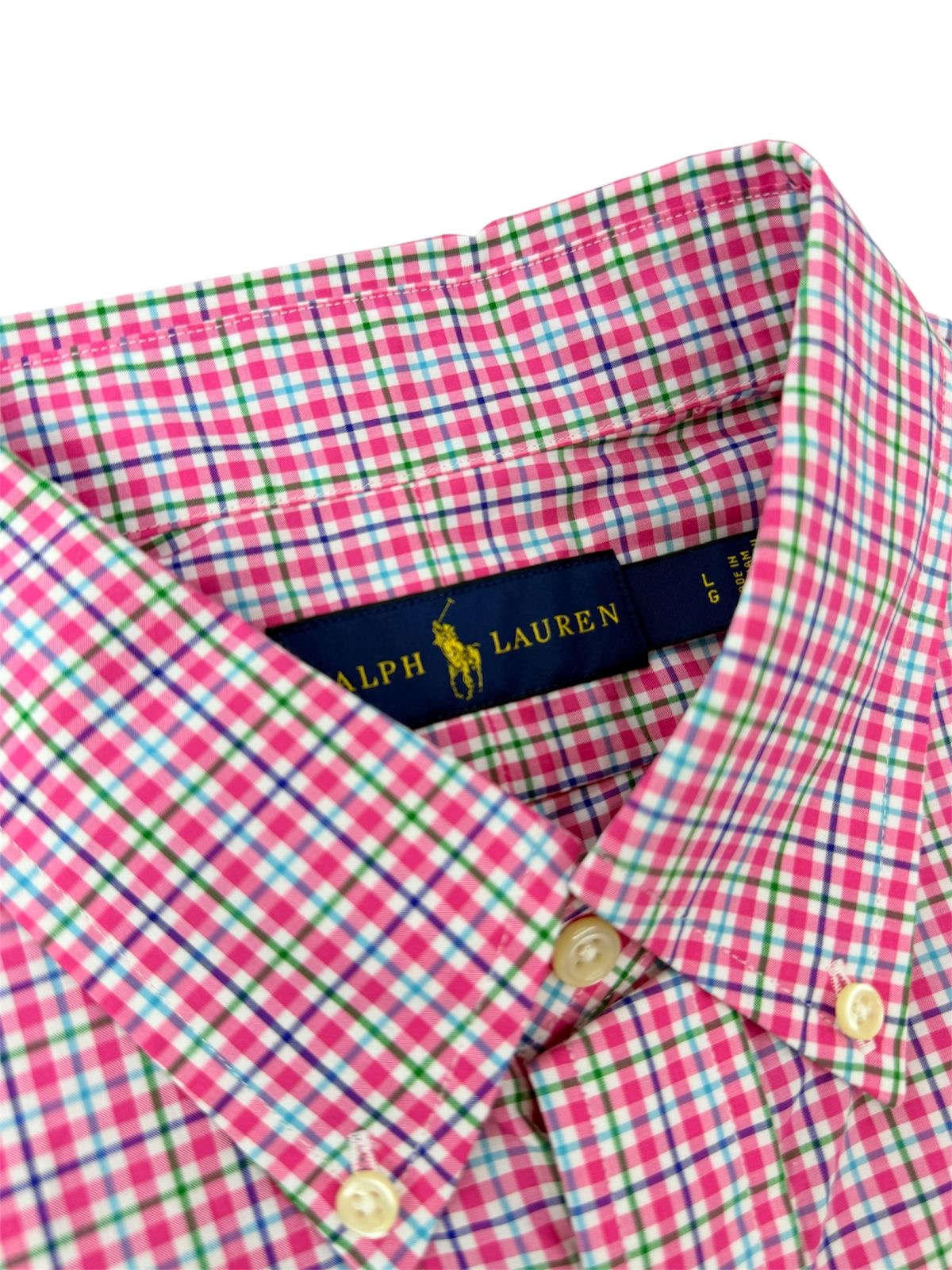 Camisa Polo R.L hombre Algodón
