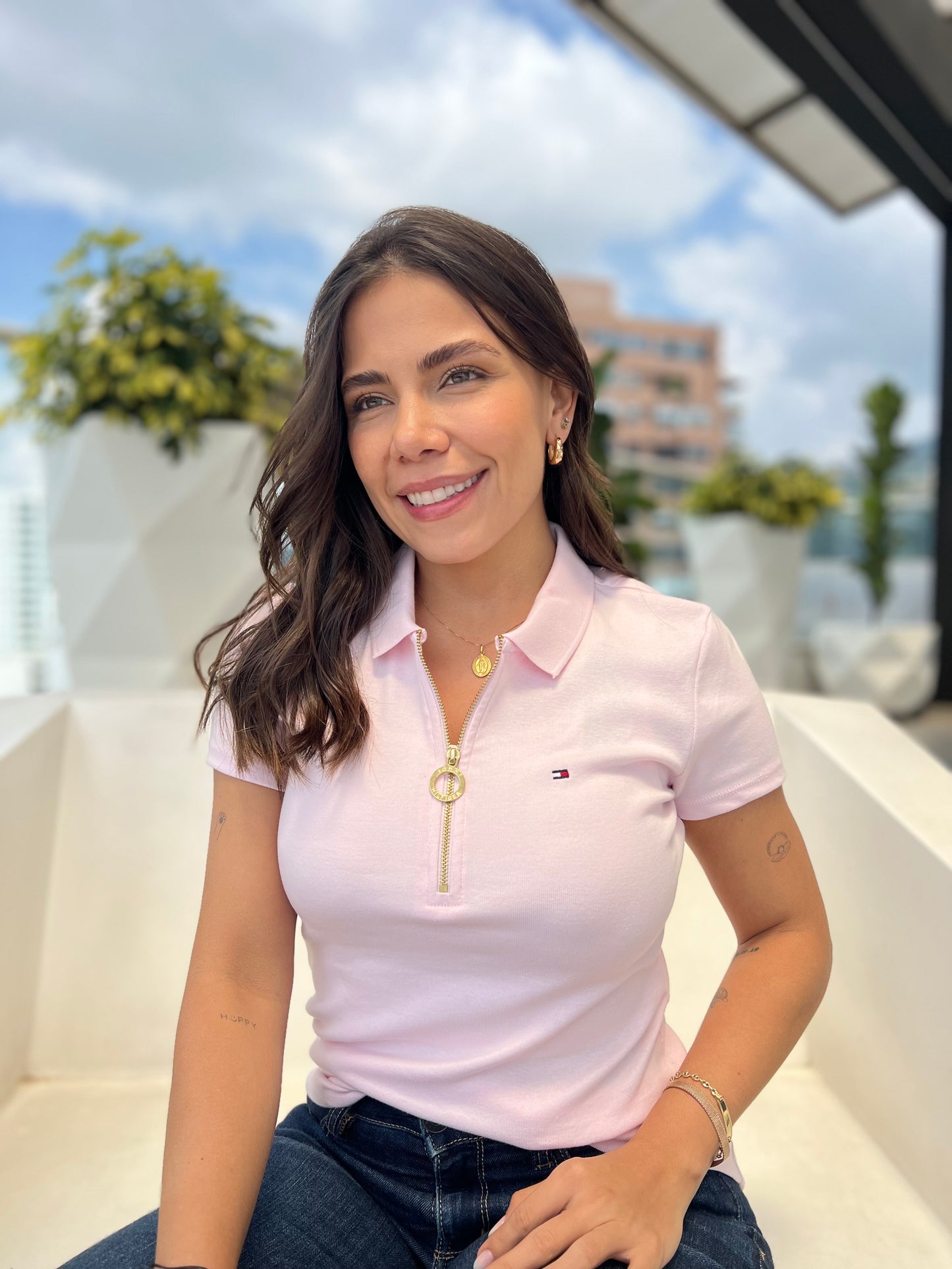 Polo Tommy Hilfiger Mujer Rosa