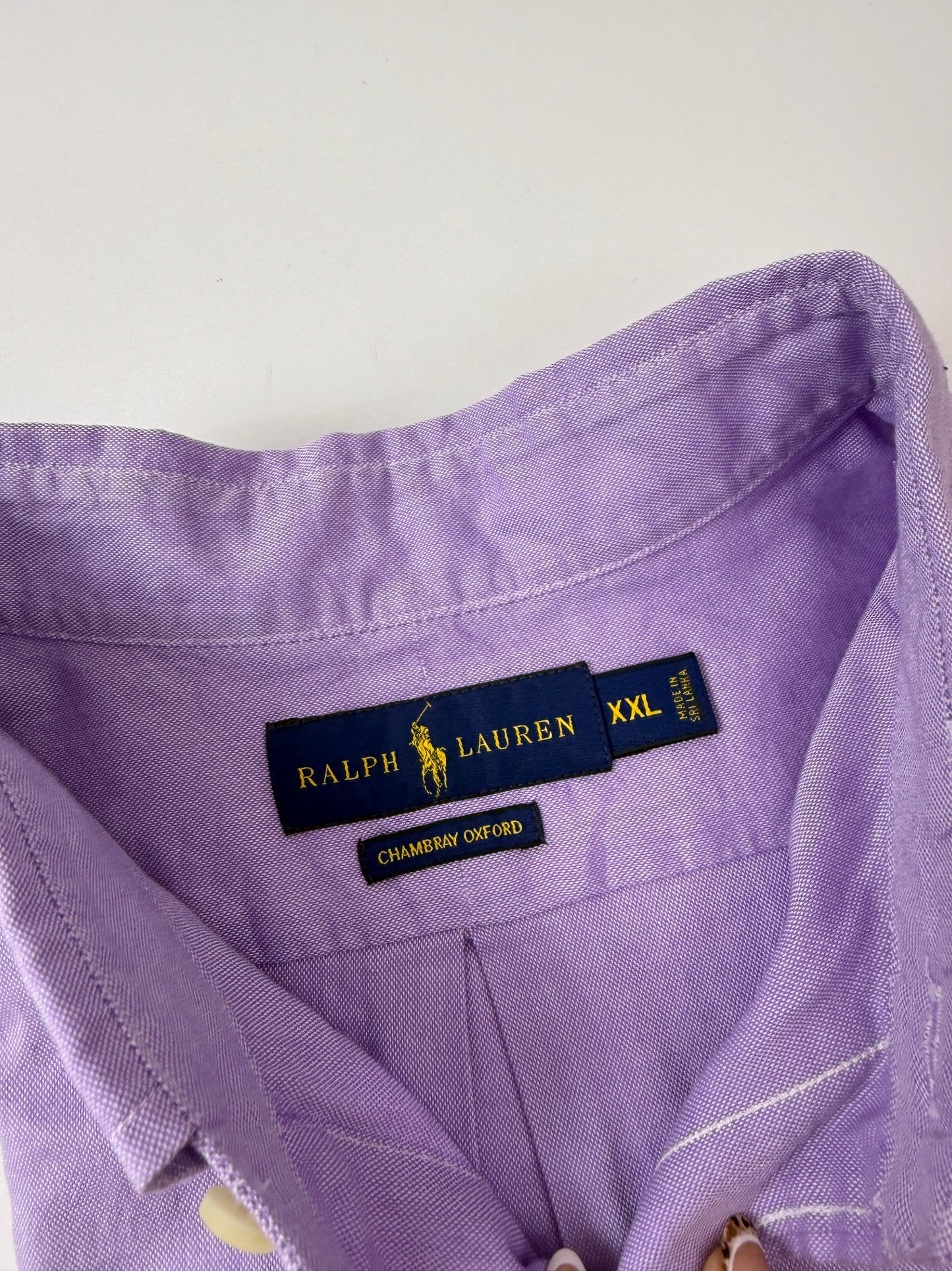 Camisa Polo R.L hombre Algodón