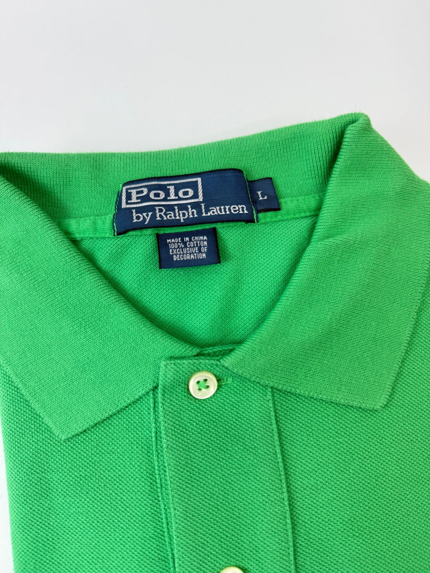 Polo R.L hombre Verde