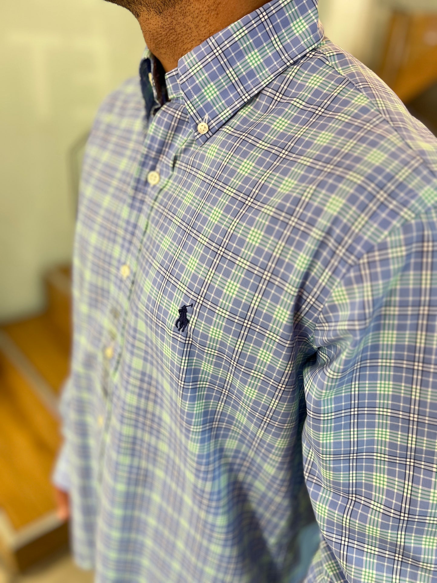 Camisa Polo R.L hombre Algodón