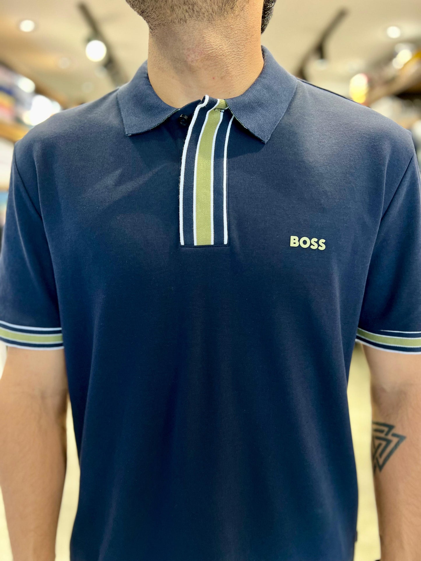 Polo Hugo Boss Azul