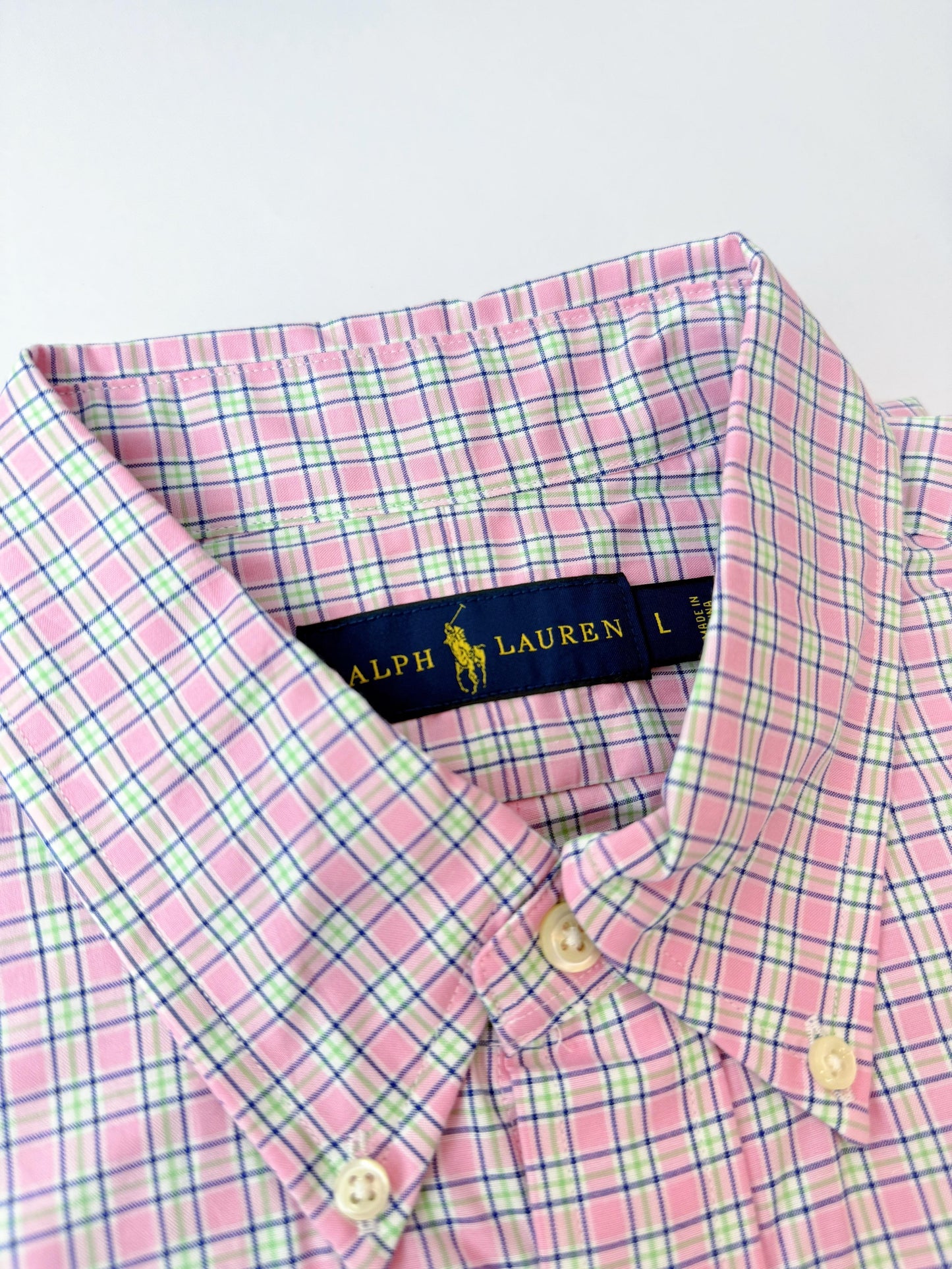 Camisa Polo R.L hombre Algodón