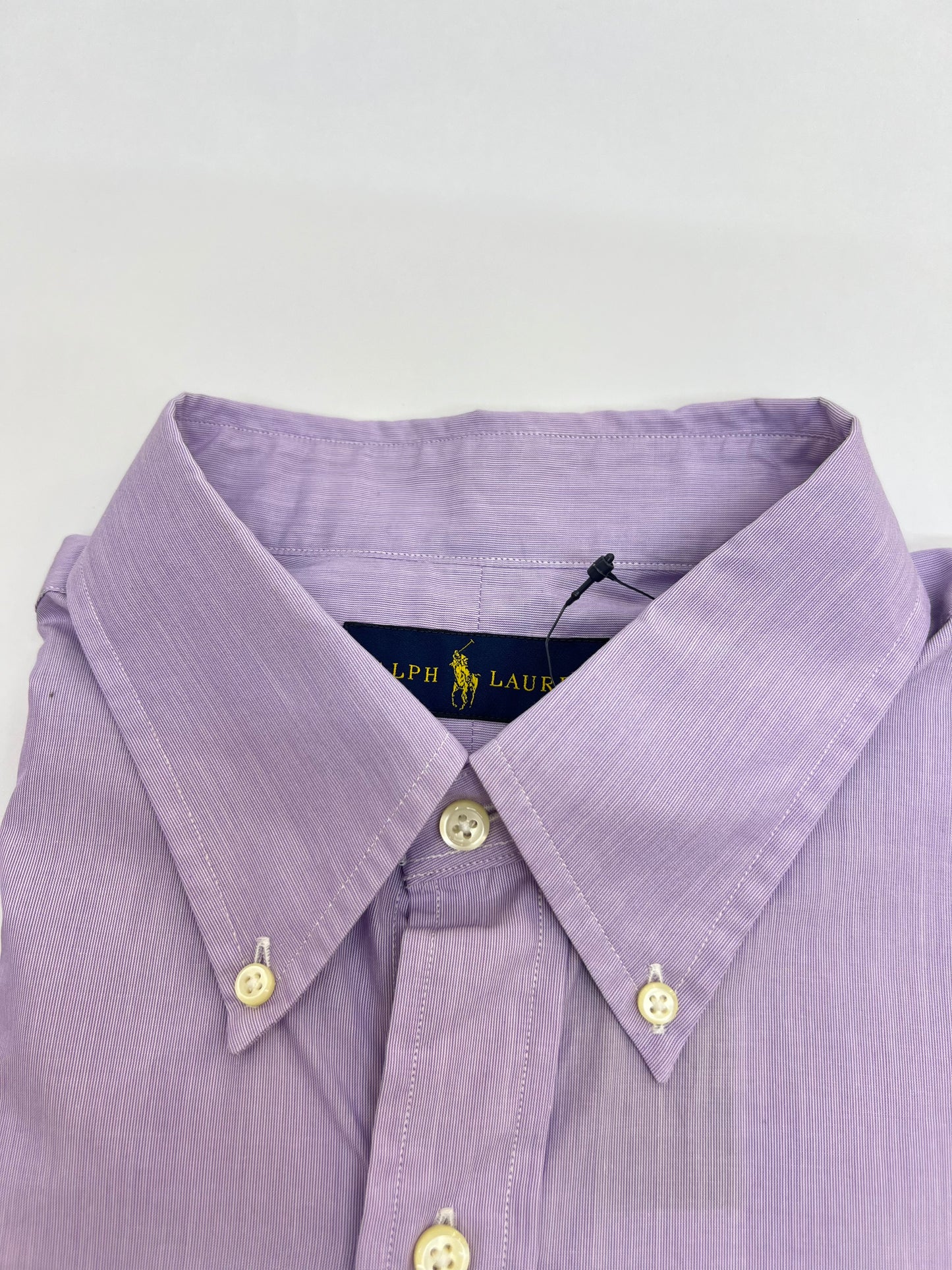Camisa Polo R.L hombre Lila Algodón