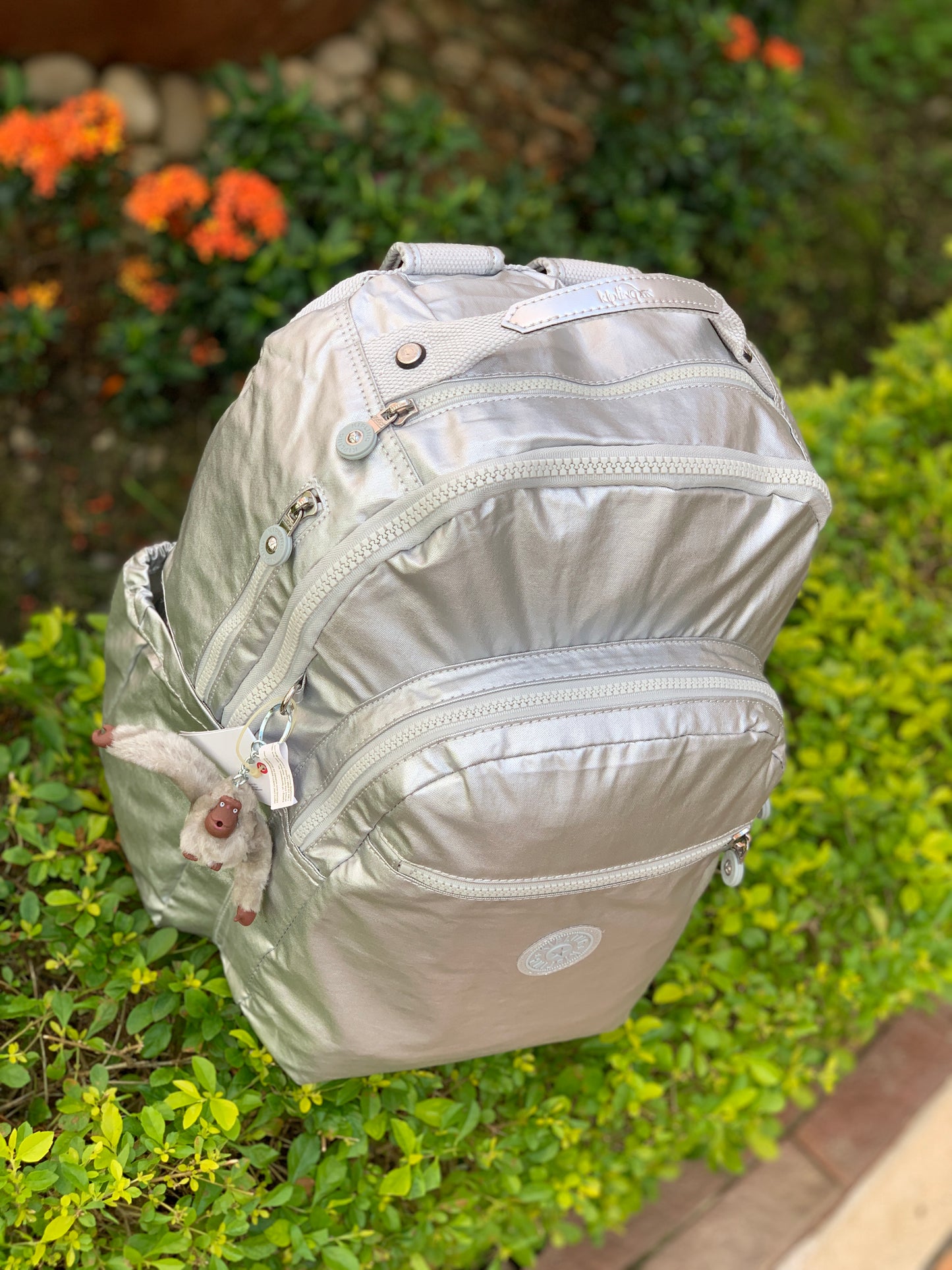 Morral Talla L Plateado