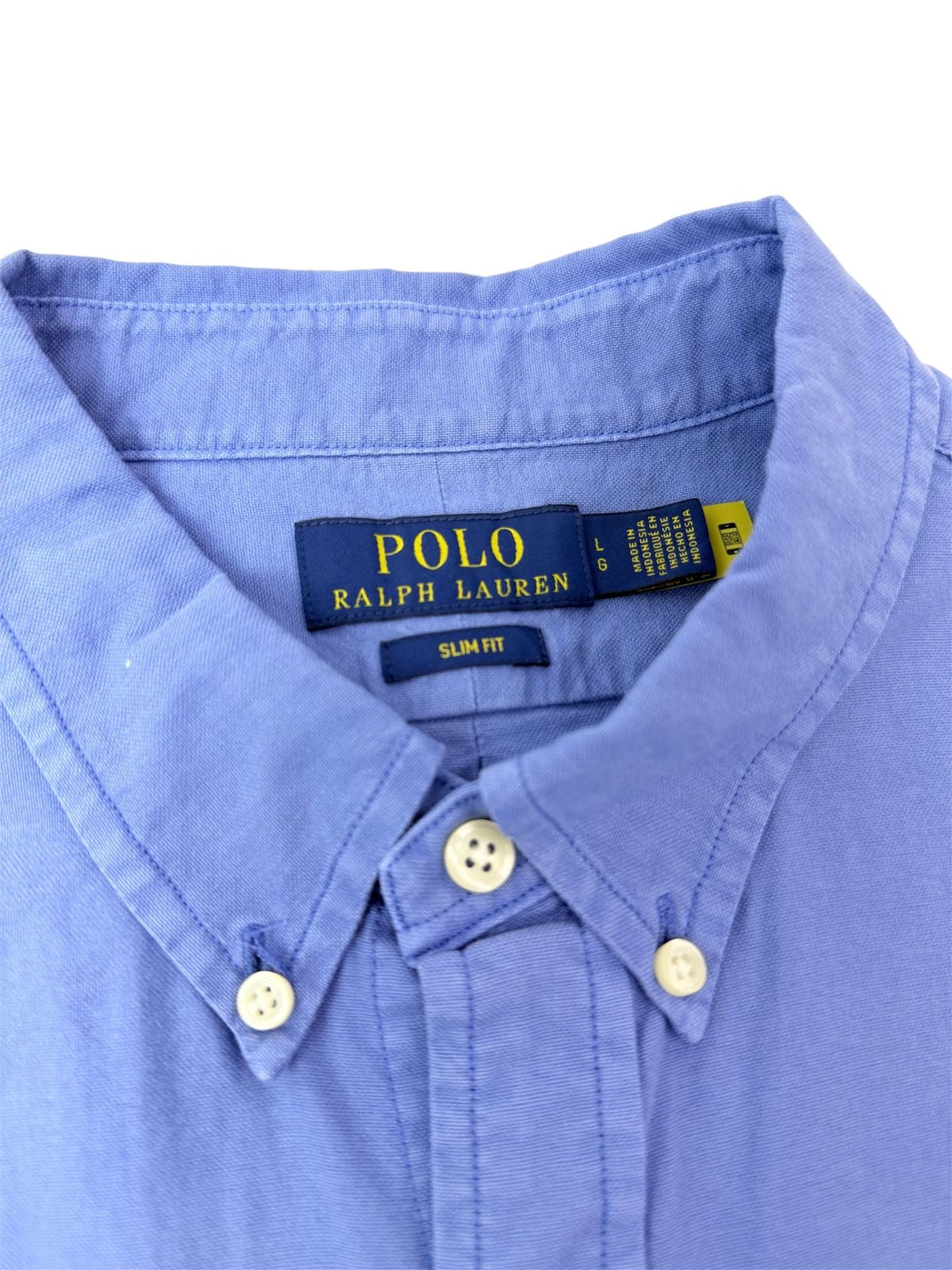 Camisa Polo R.L hombre Oxford Slim Fit
