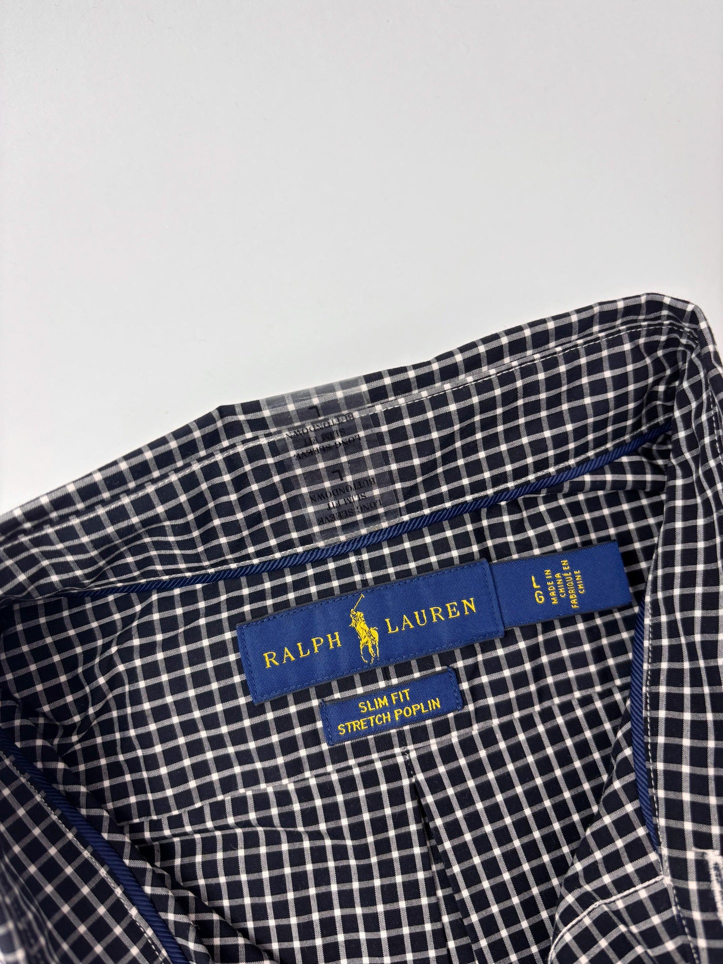 Camisa Polo R.L hombre Algodón Slim Fit