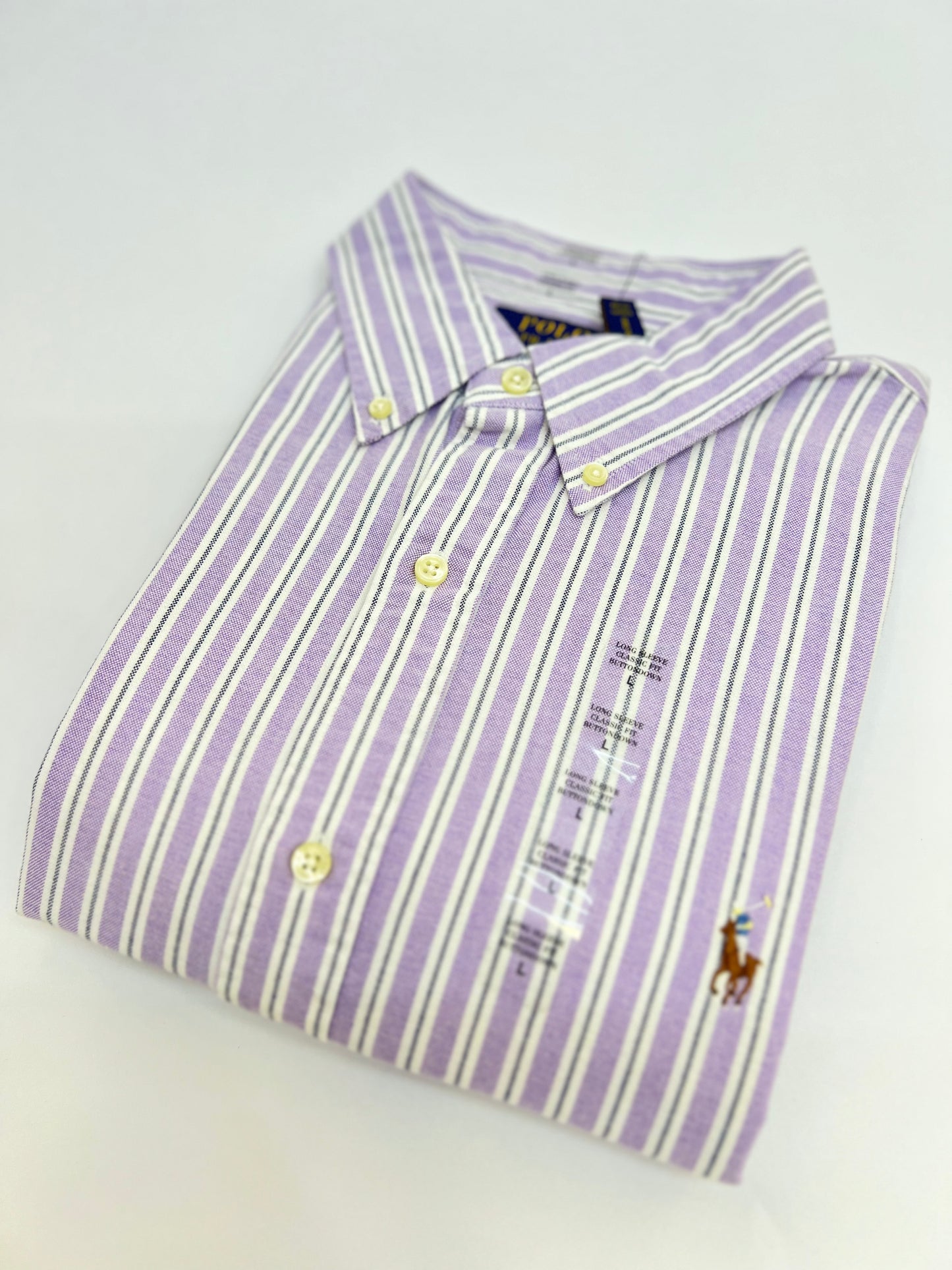 Camisa Polo R.L hombre Oxford