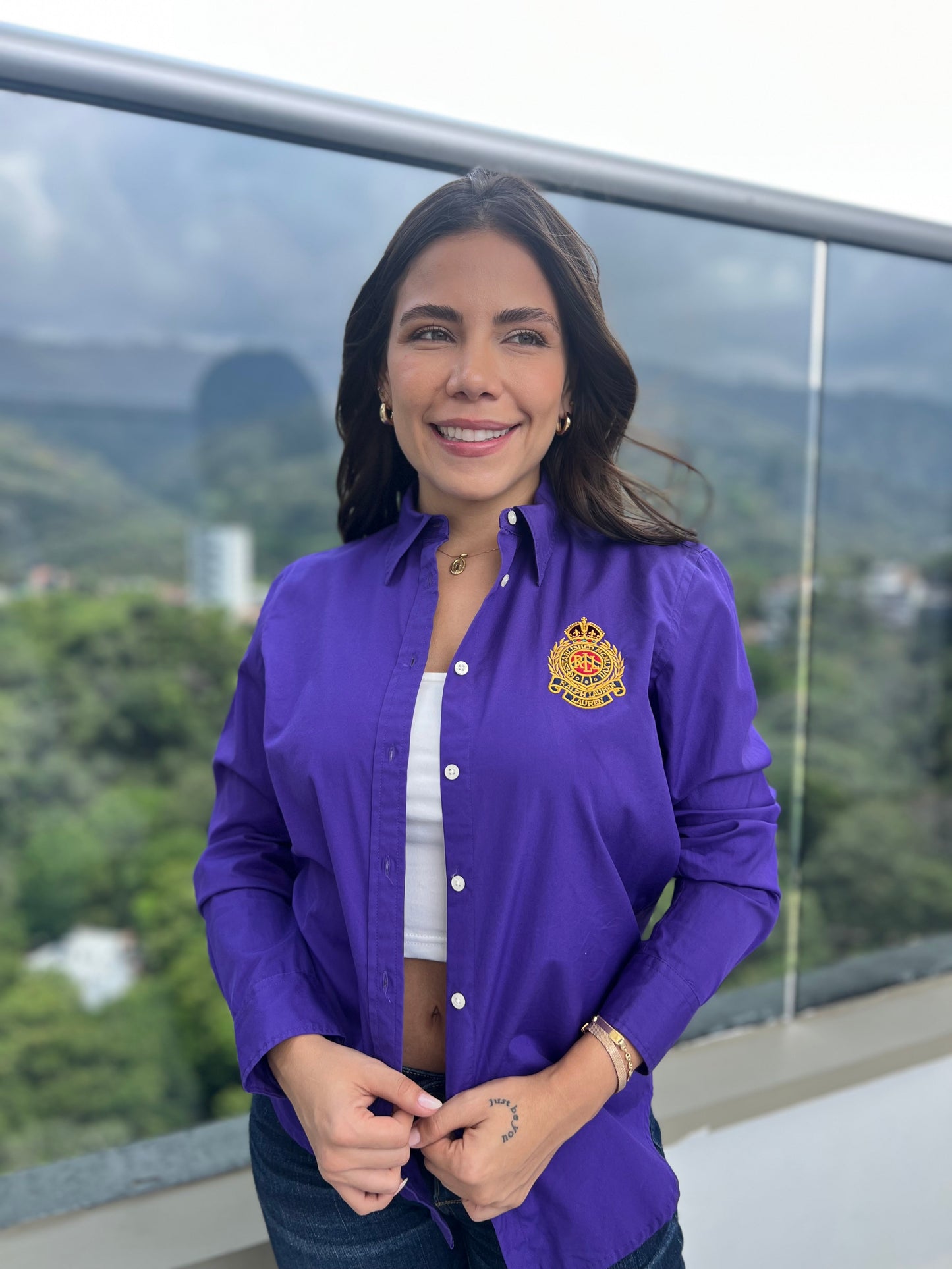 Camisa Polo R.L dama