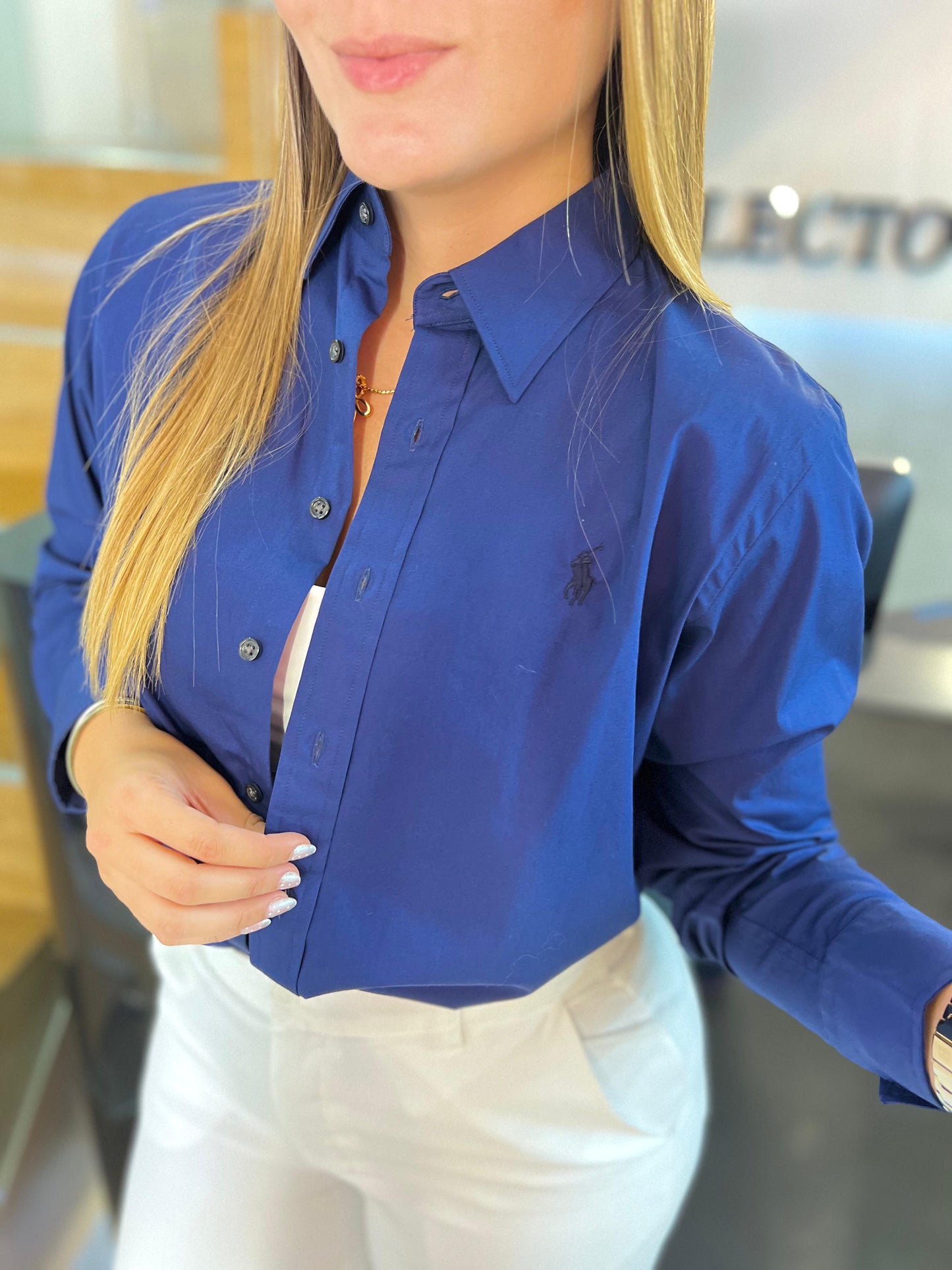 Camisa Polo R.L dama