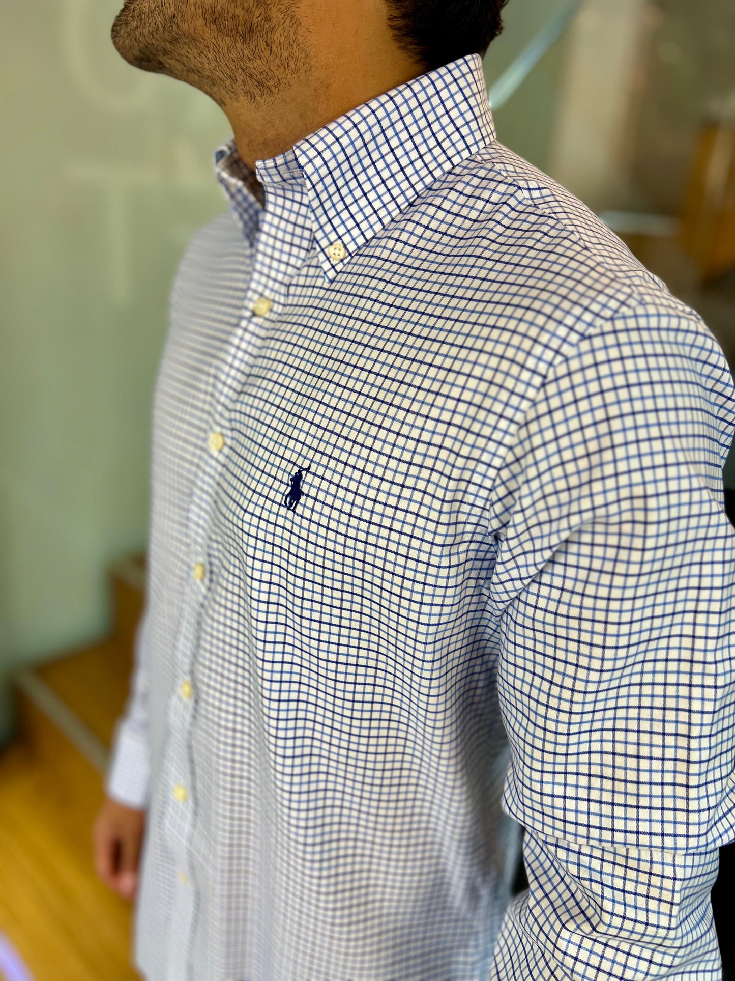 Camisa Polo R.L hombre Algodón