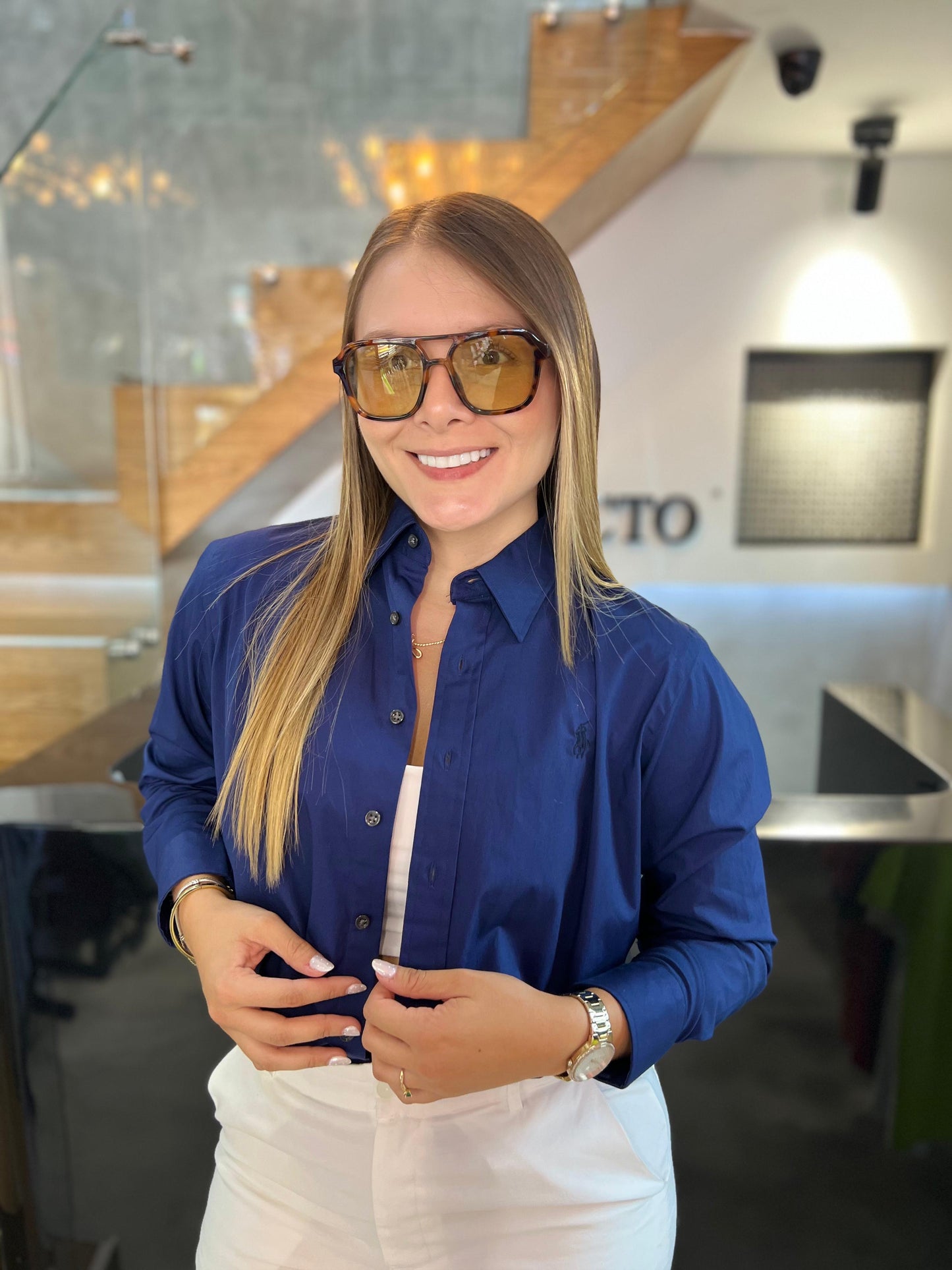 Camisa Polo R.L dama