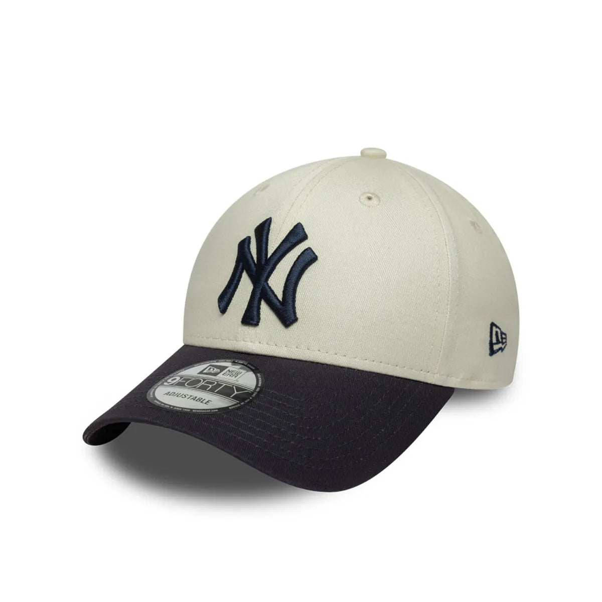 Gorra New Era NY 940 Ajustable Beige - Azul