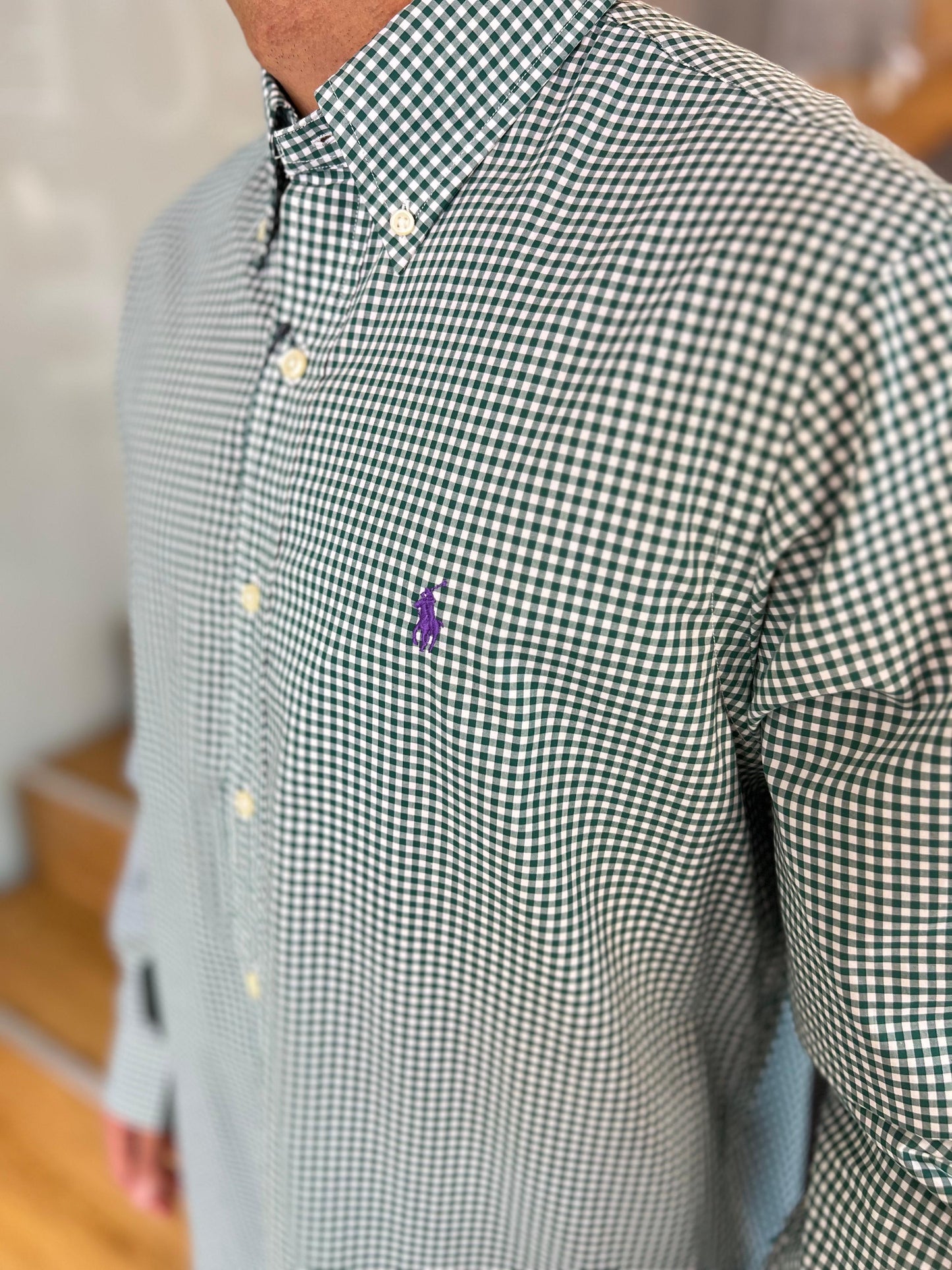 Camisa Polo R.L hombre Algodón