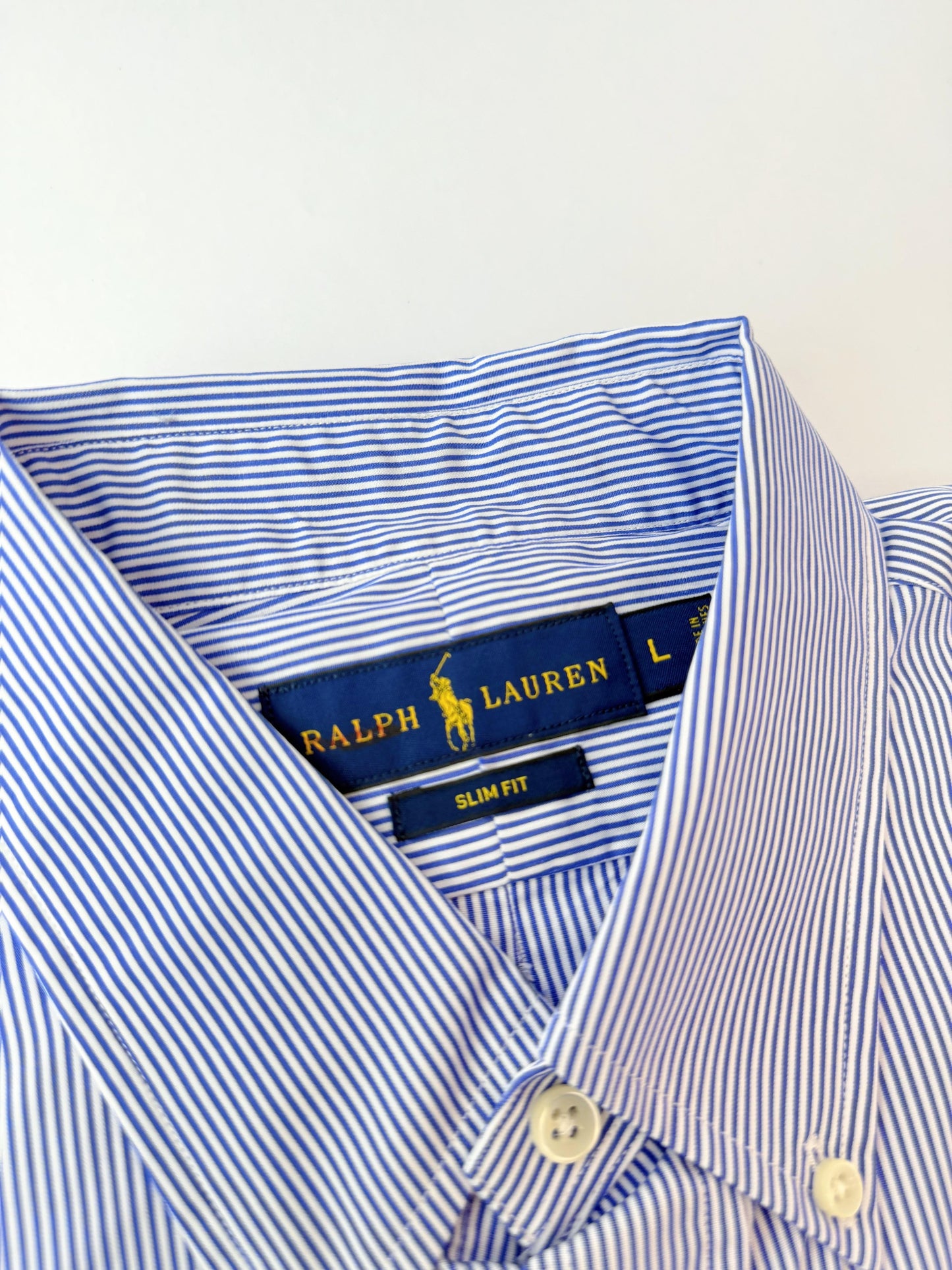 Camisa Polo R.L hombre Algodón Slim Fit