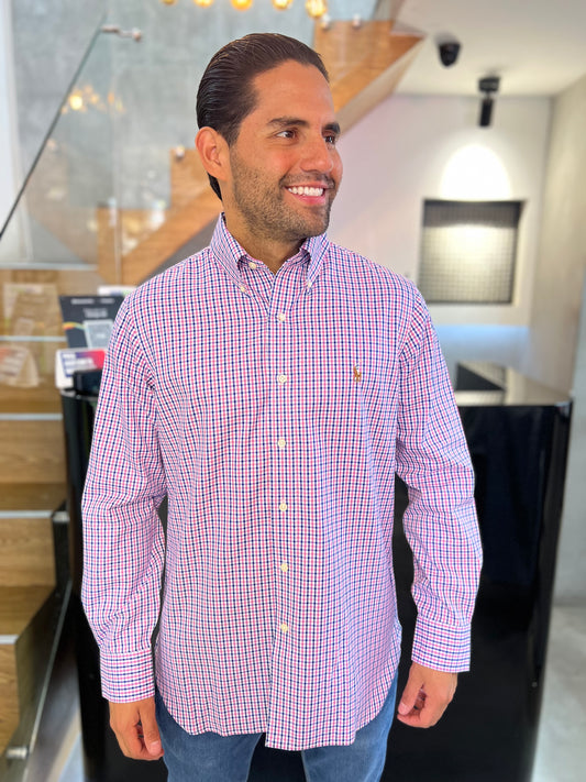 Camisa Polo R.L hombre Algodón