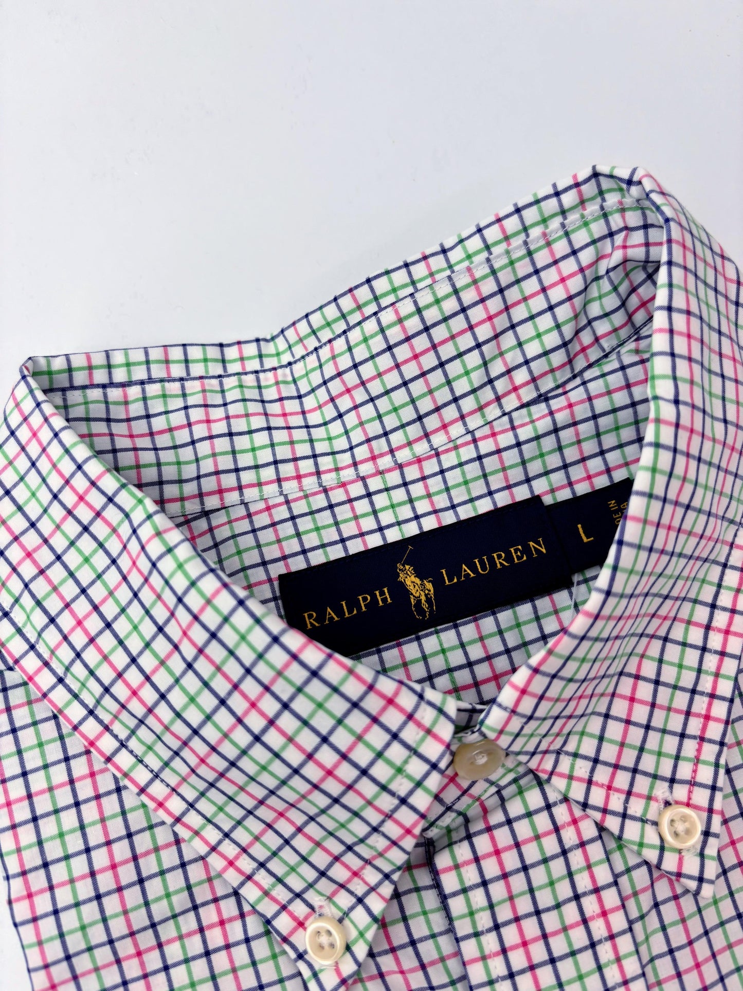 Camisa Polo R.L hombre Algodón
