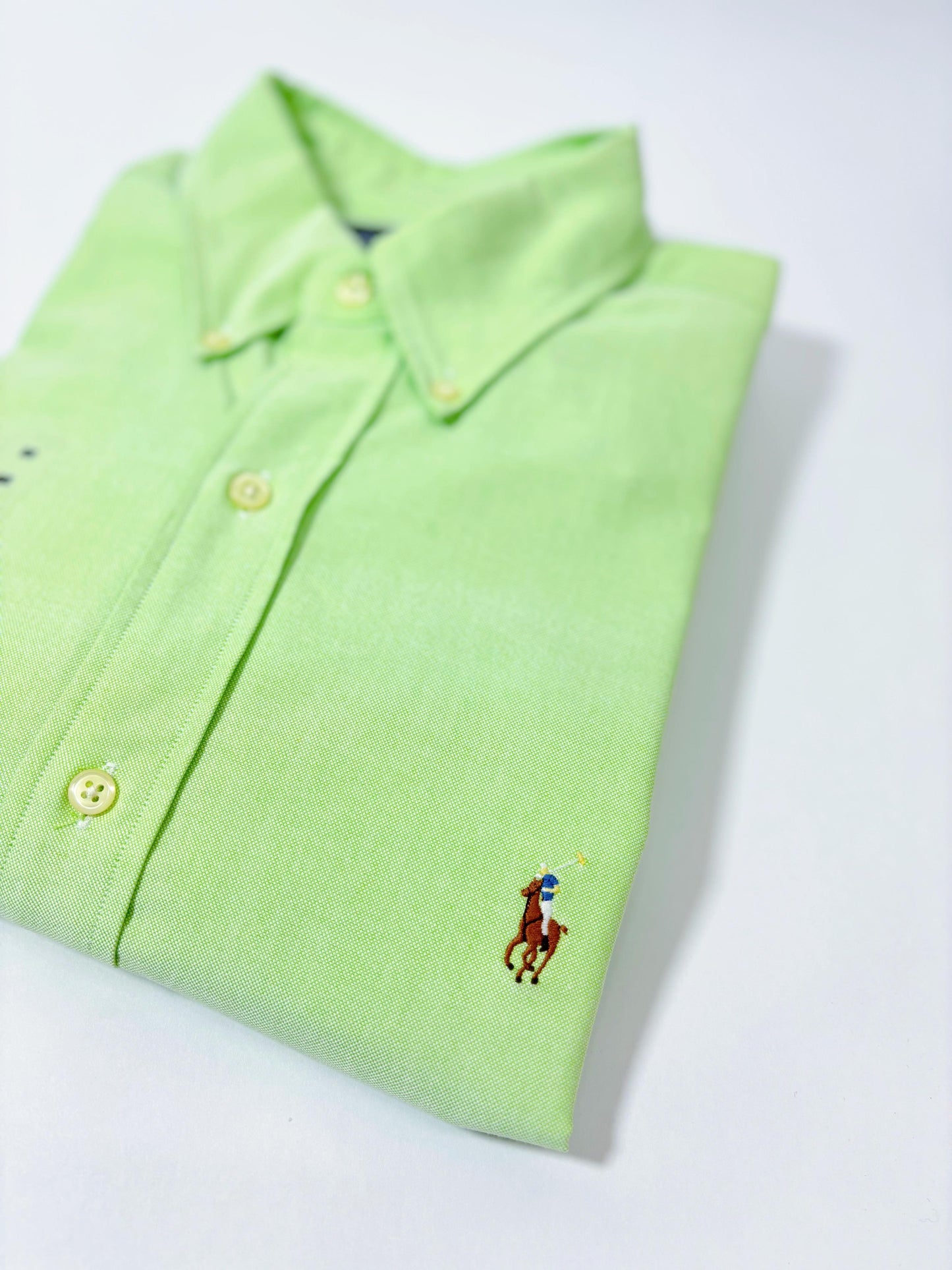 Camisa Polo R.L hombre Verde Grande