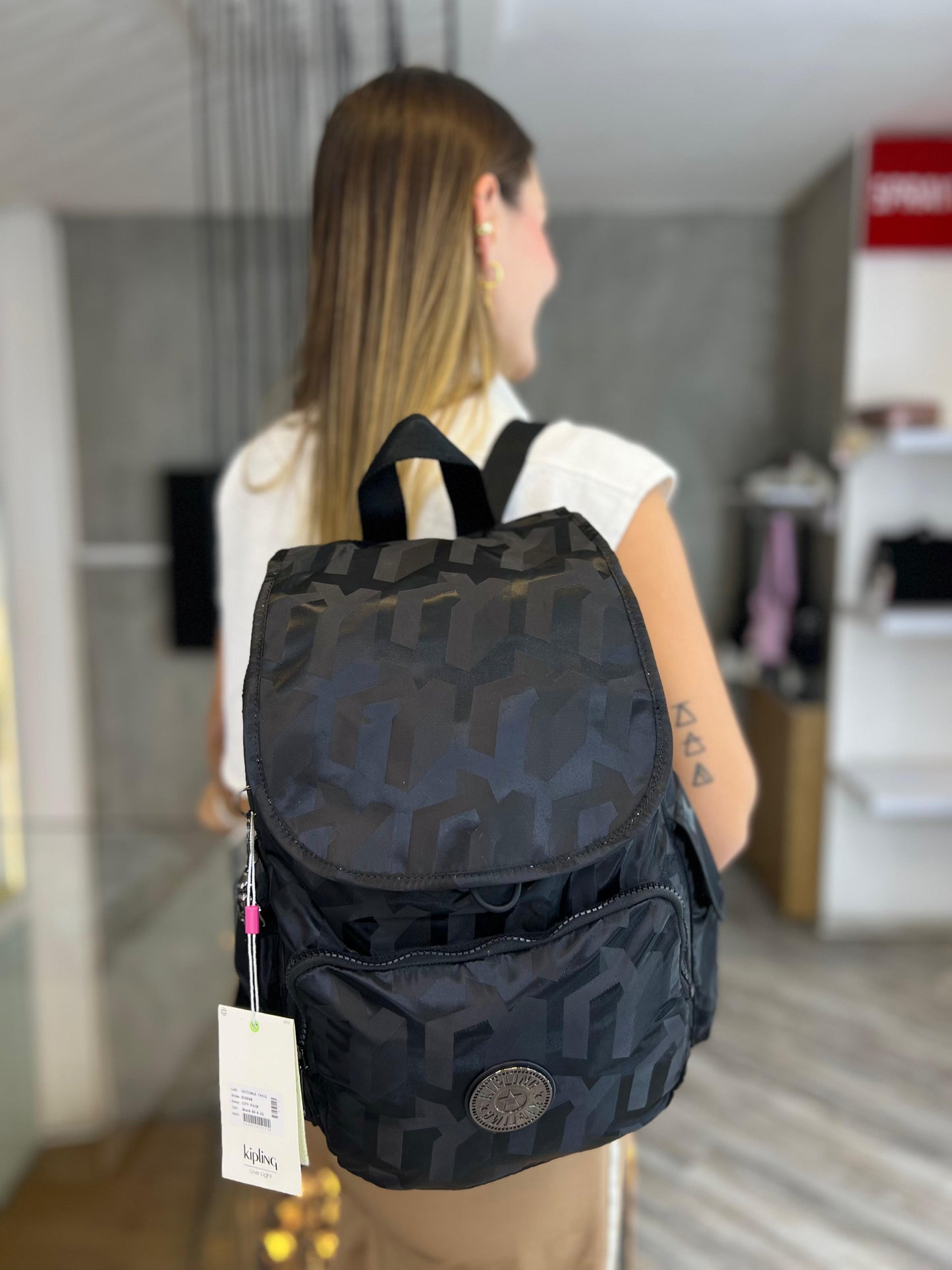 Morral City Pack Talla M Negro