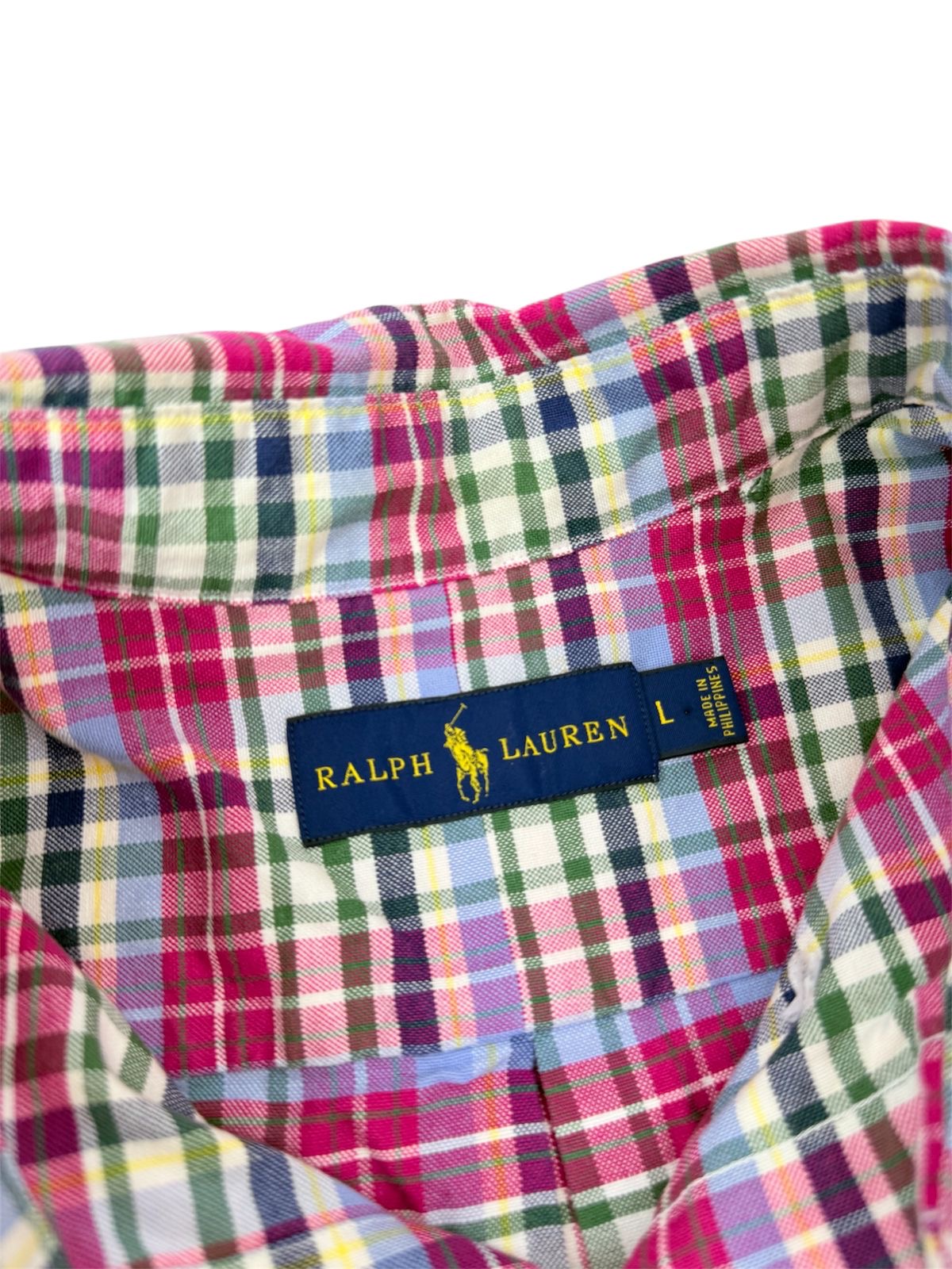 Camisa Polo R.L hombre Oxford