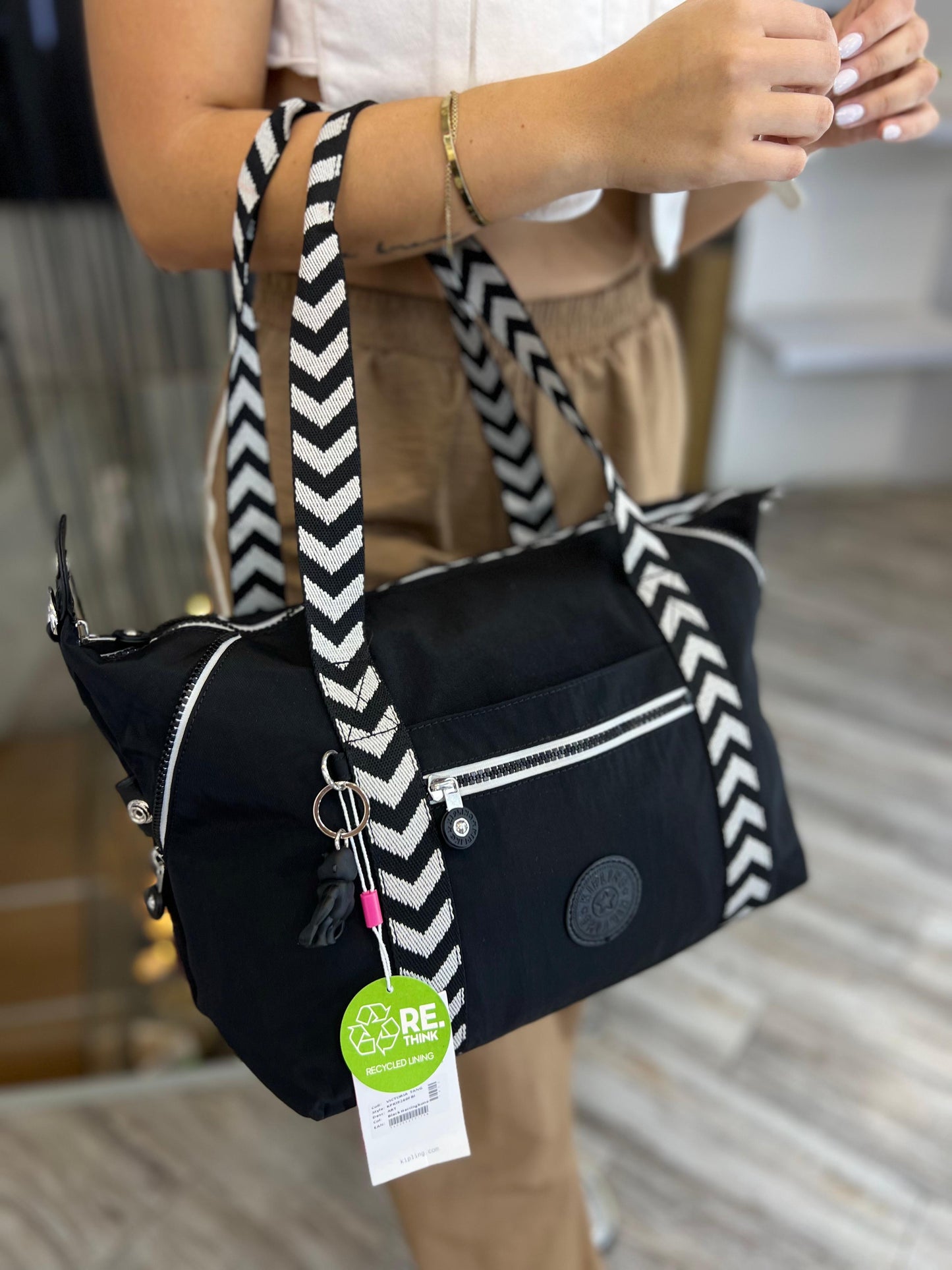 Bolso de Mano Negro