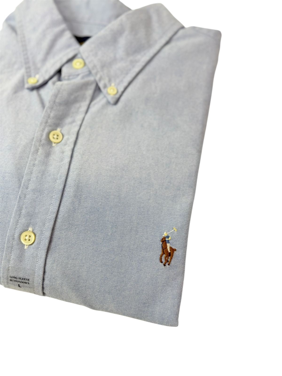 Camisa Polo R.L hombre Oxford