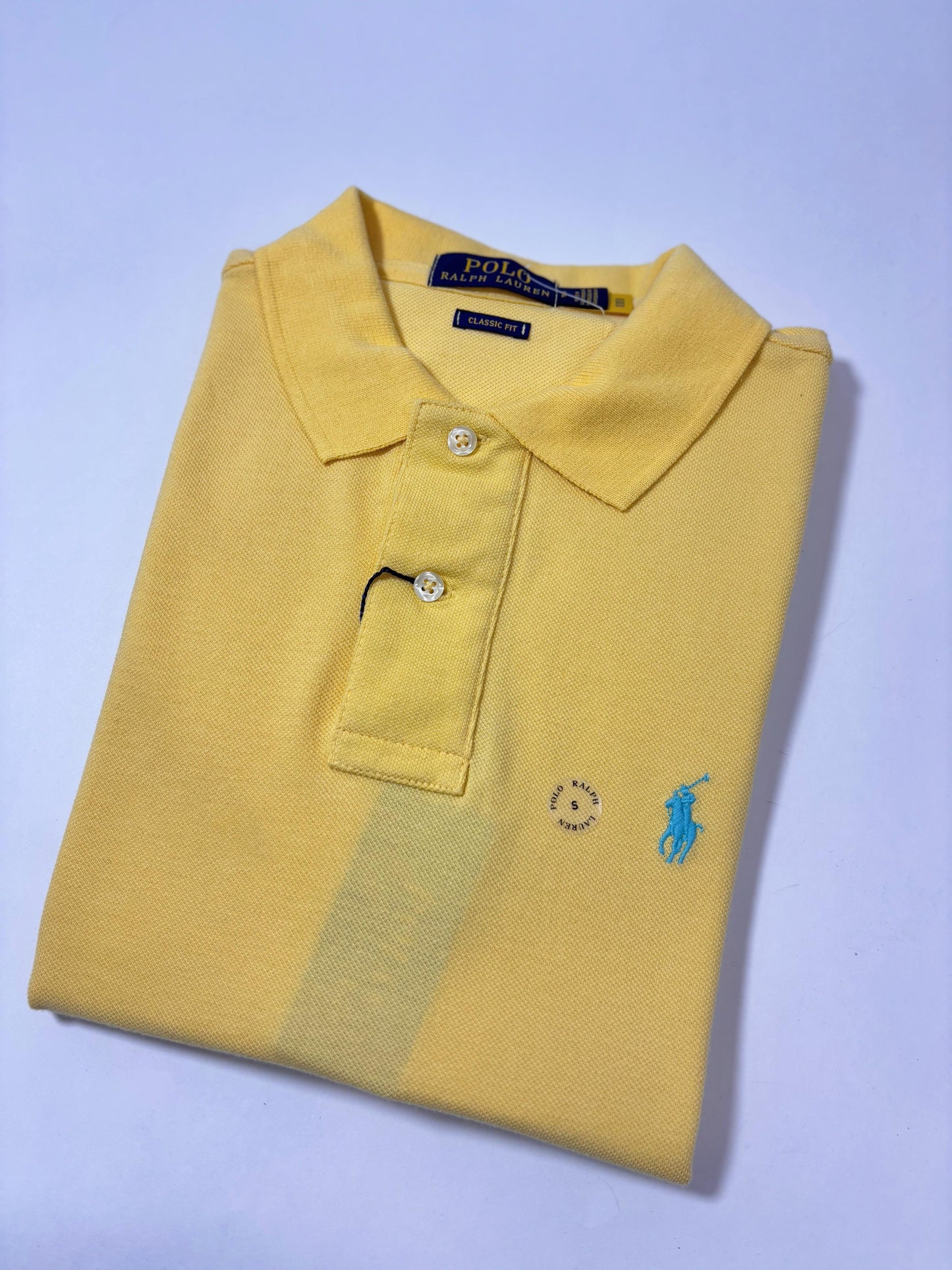 Polo R.L hombre Amarillo
