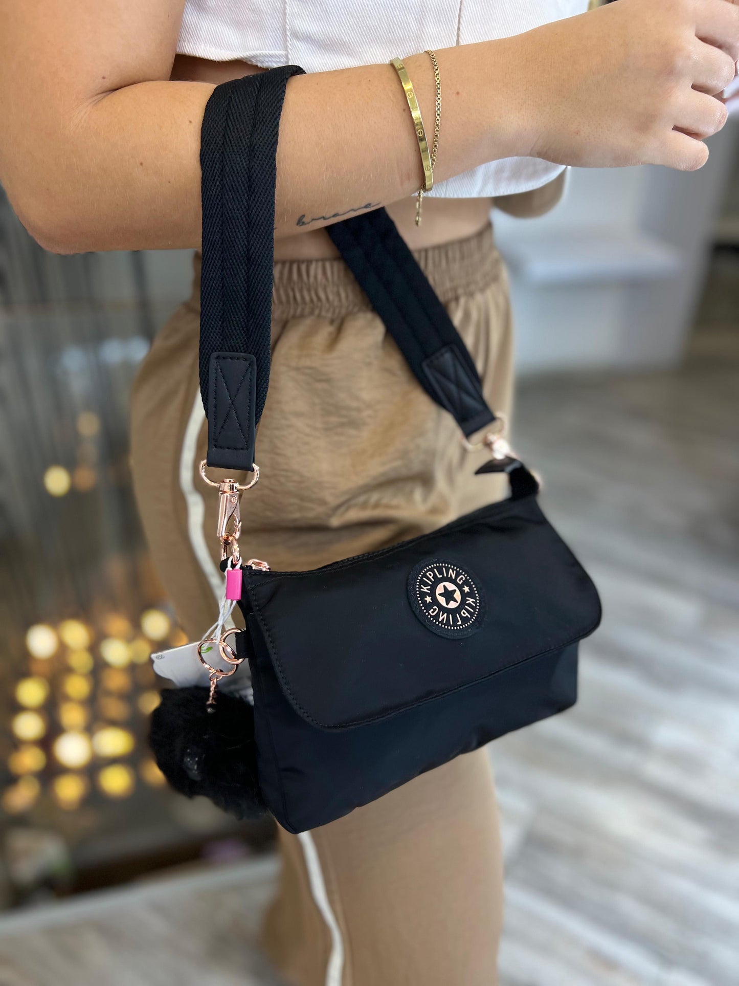 Bolso Manos libres Negro Lujo