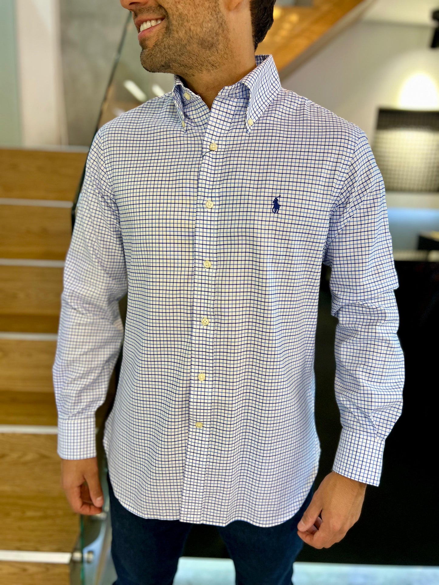 Camisa Polo R.L hombre Algodón