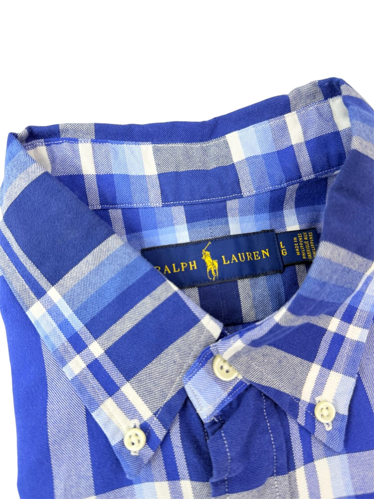 Camisa Polo R.L hombre Oxford