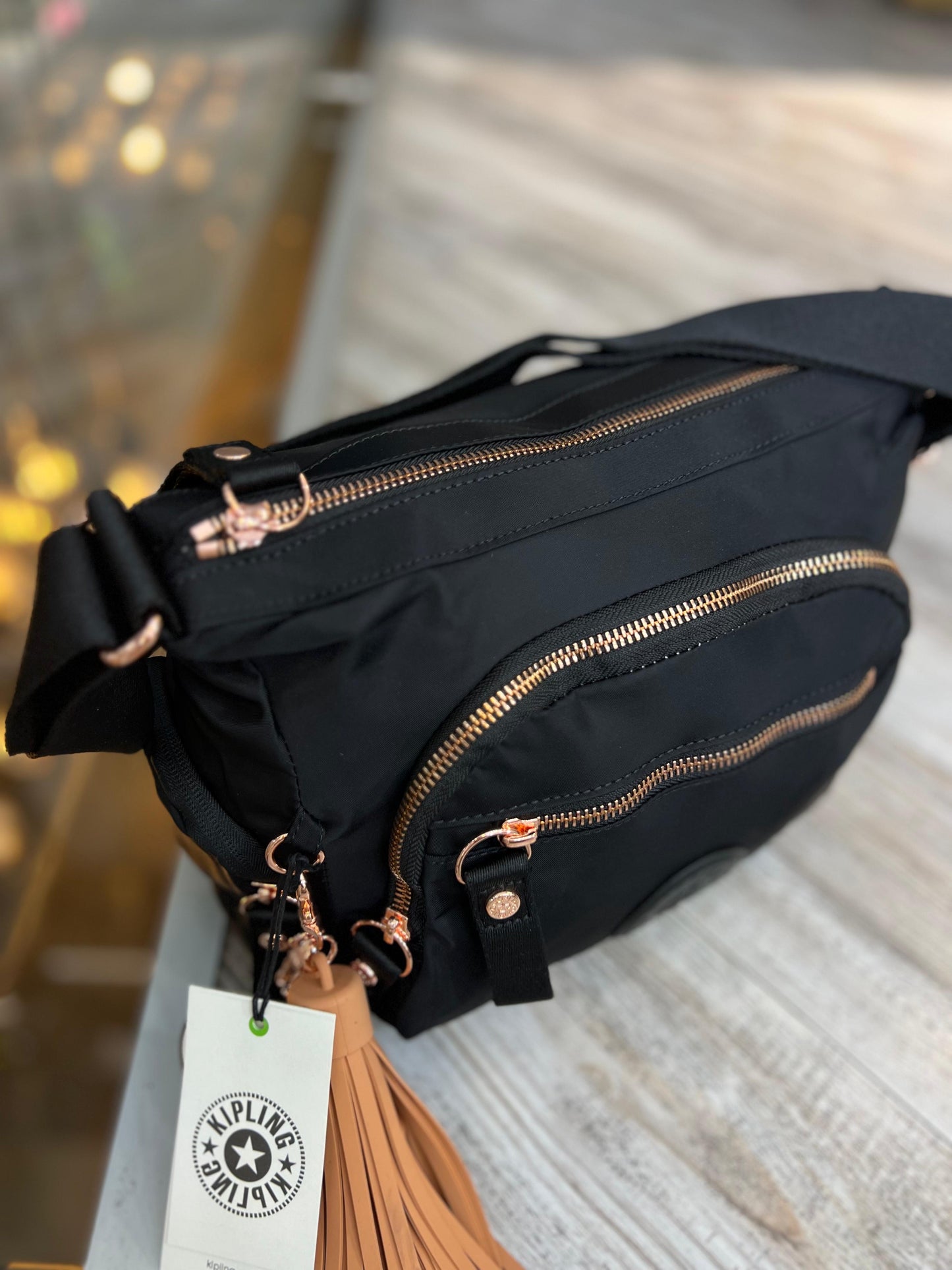 Bolso de Mano Negro de Lujo
