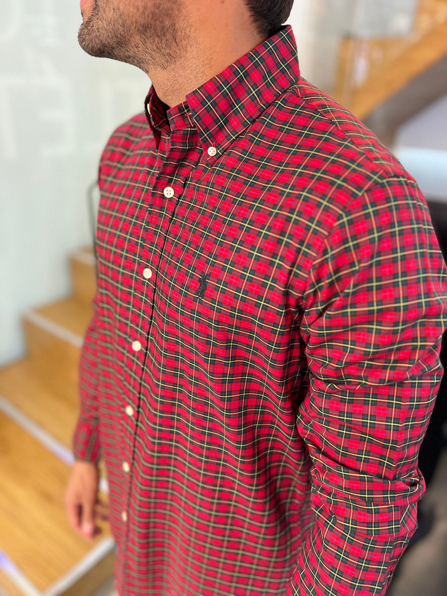 Camisa Polo R.L hombre Algodón