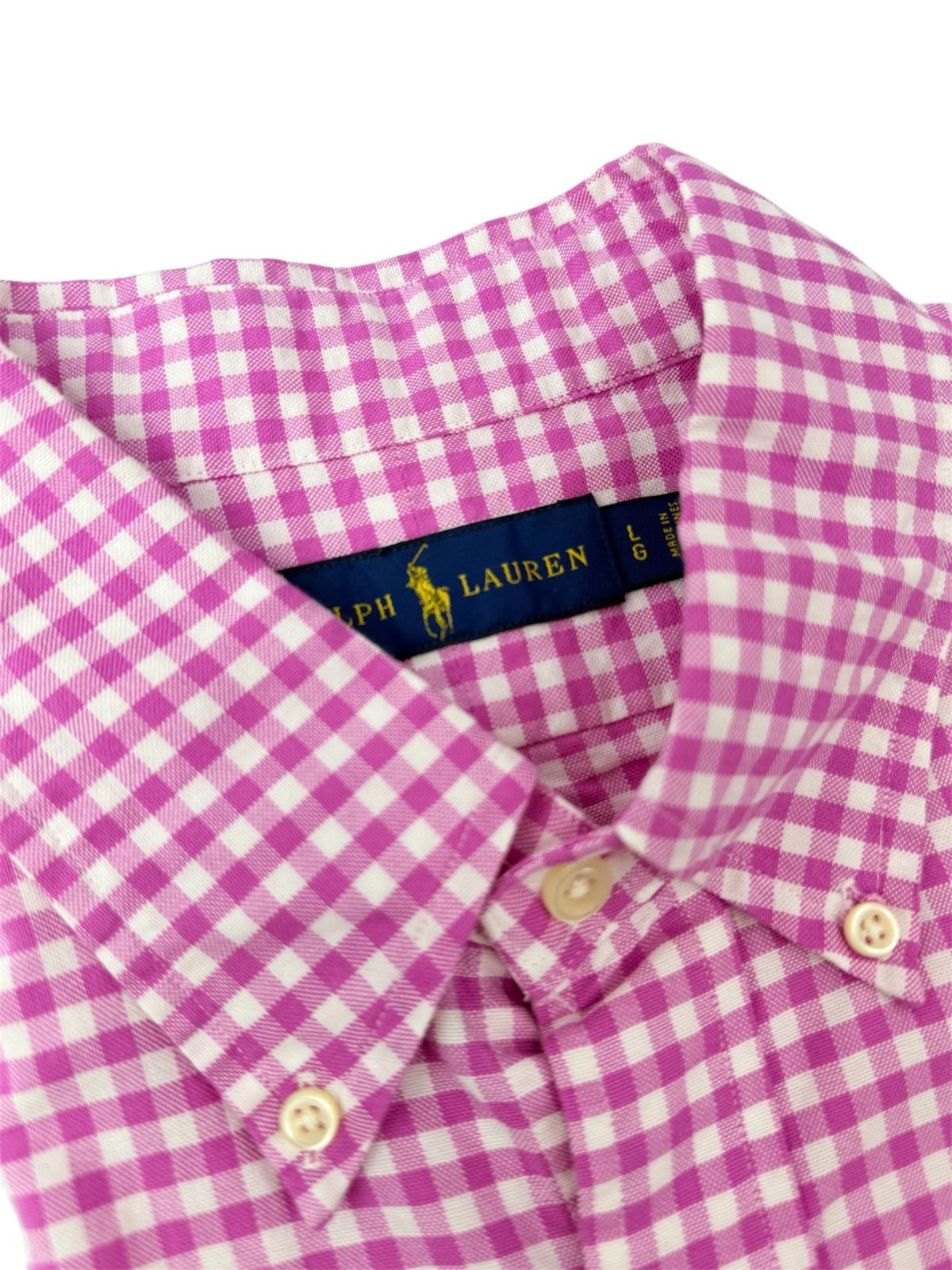 Camisa Polo R.L hombre Oxford