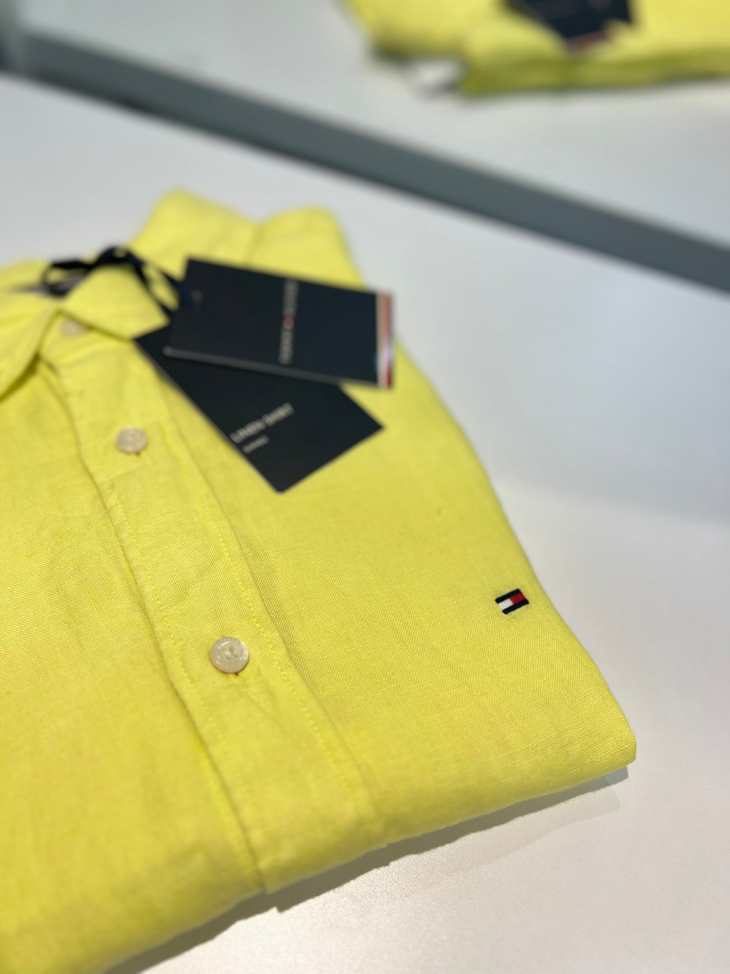 Camisa Tommy Hilfiger Lino