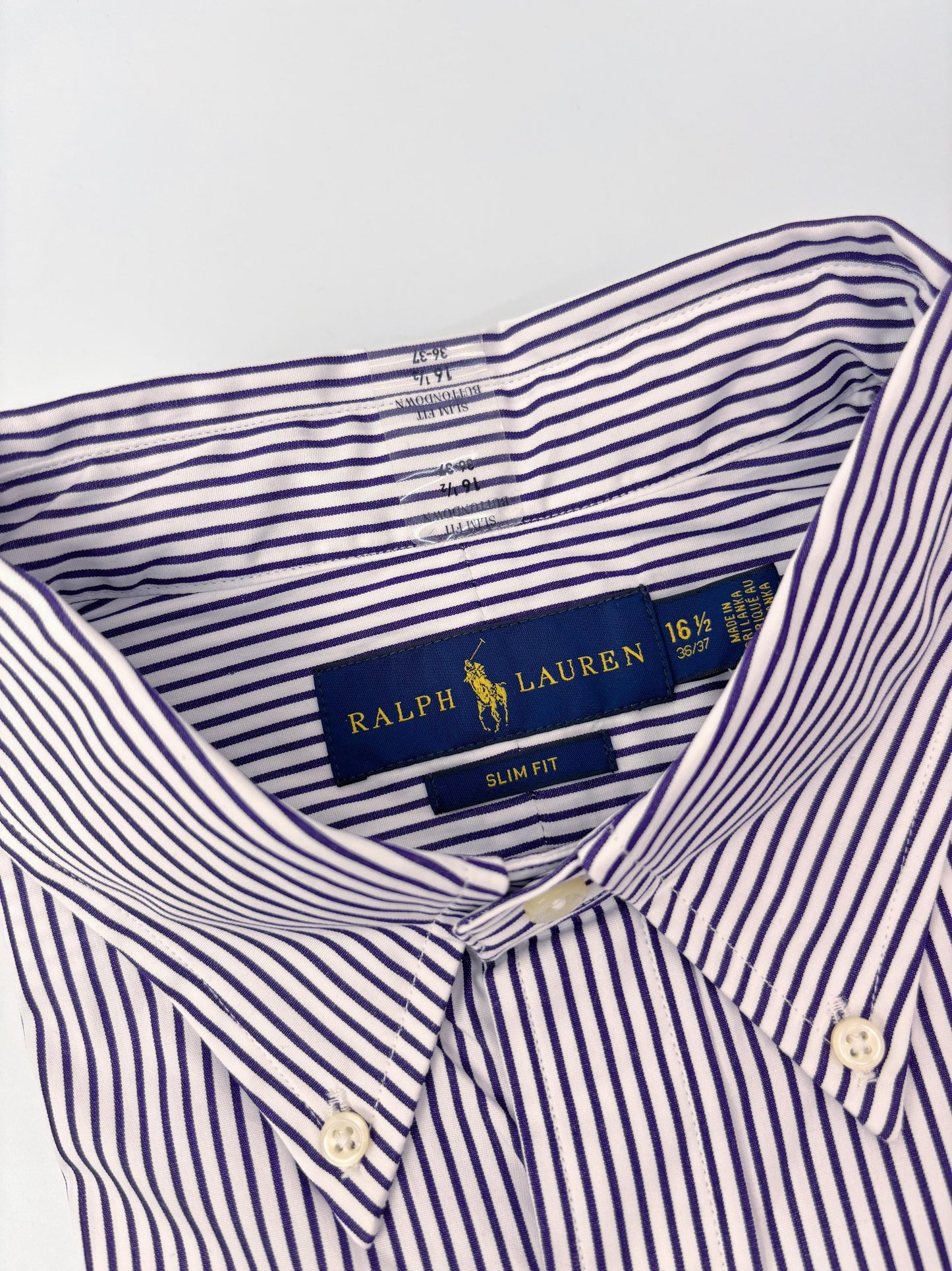 Camisa Polo R.L hombre Algodón Slim Fit