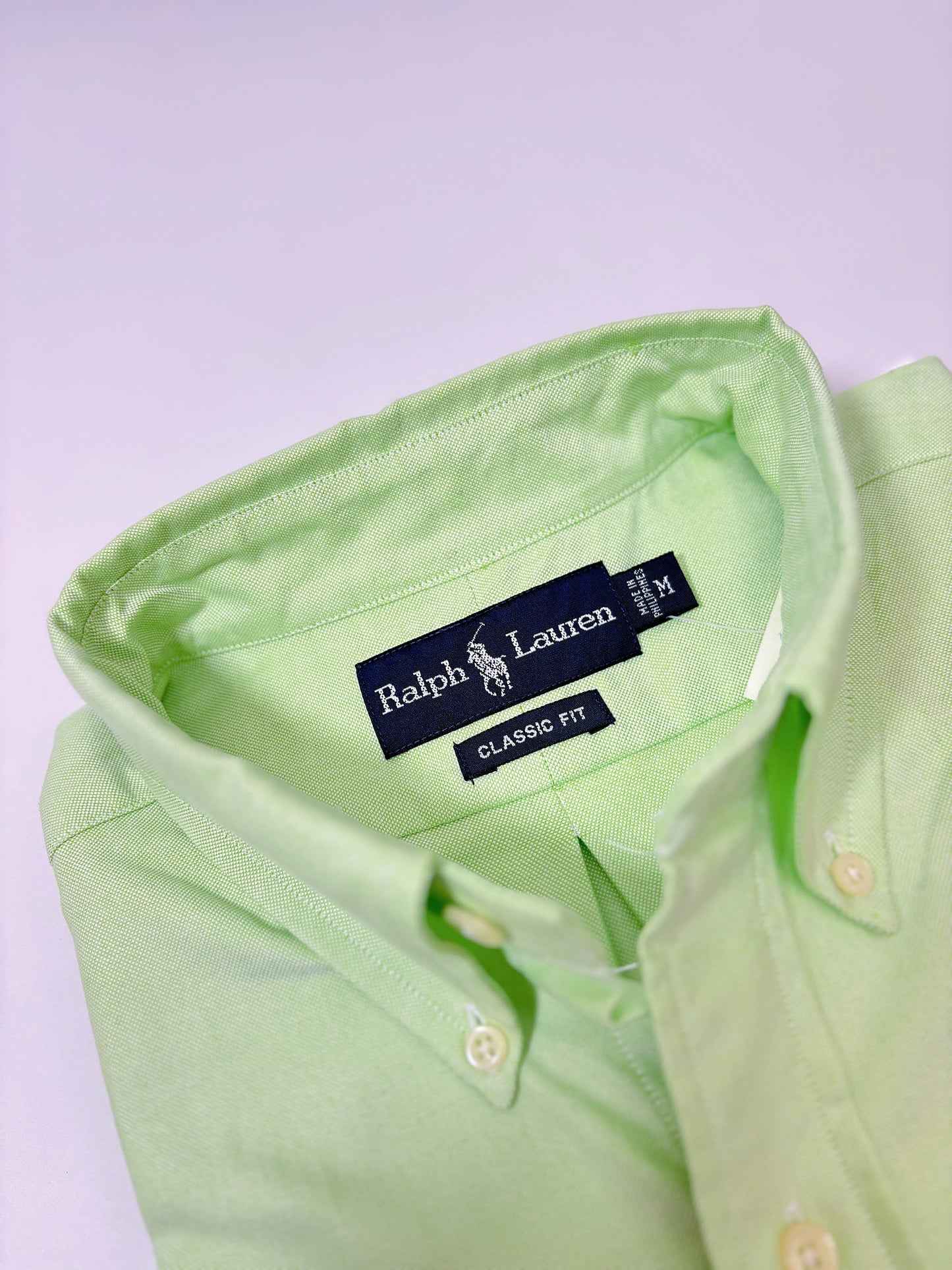 Camisa Polo R.L hombre Verde Grande