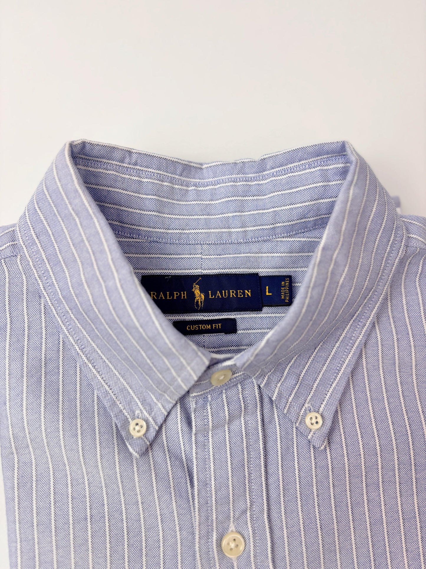 Camisa Polo R.L hombre Oxford Custom Fit