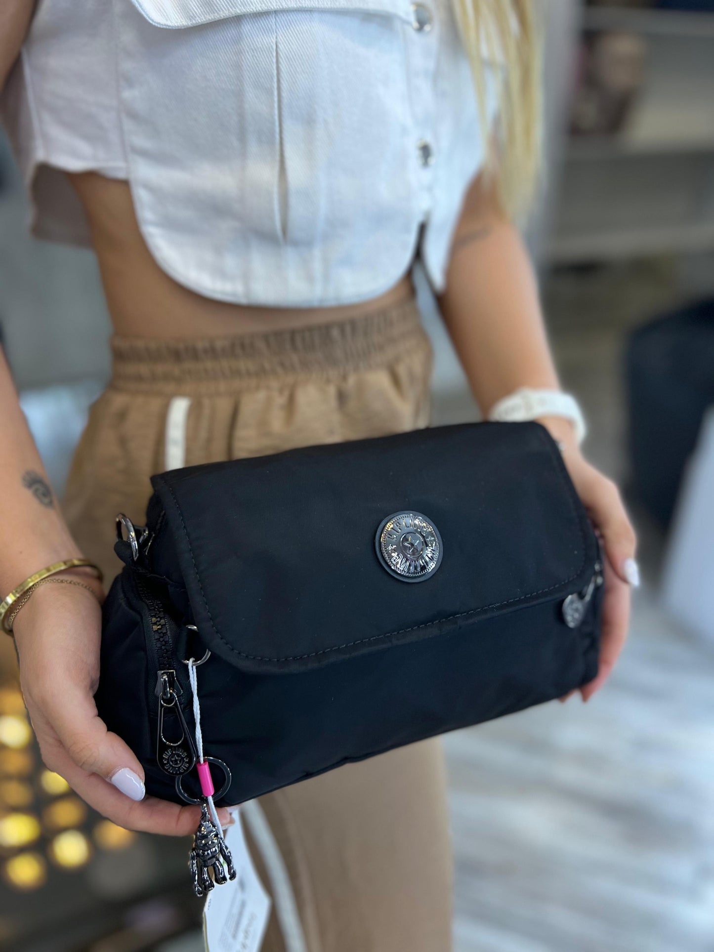 Bolso de Mano Negro