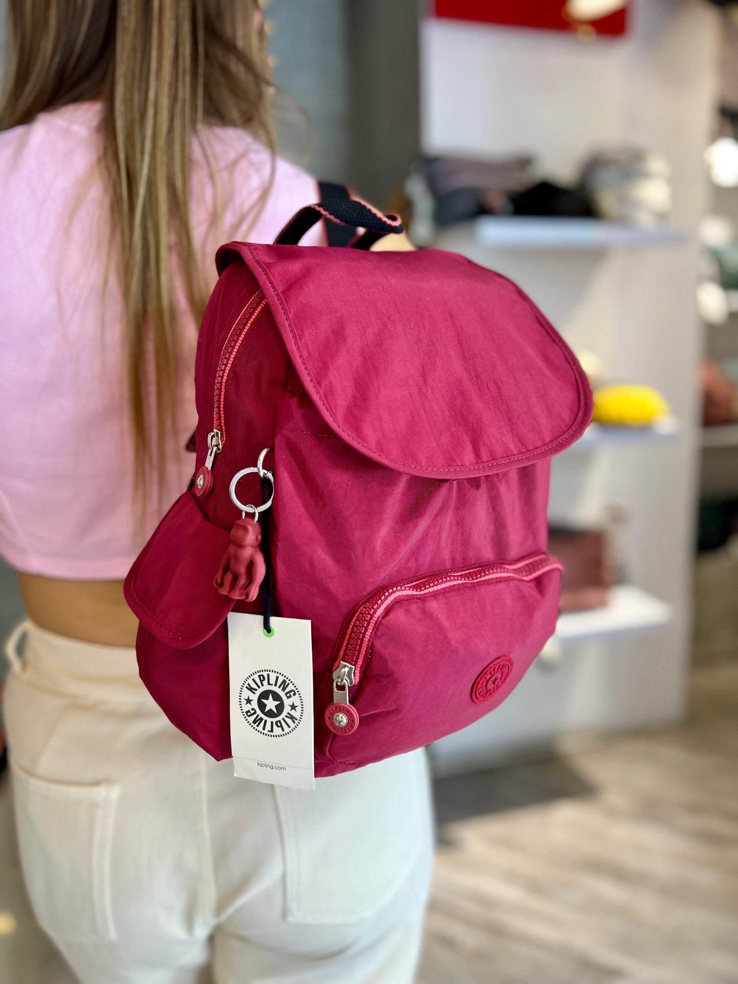 Morral Talla S City Pack Vinotinto