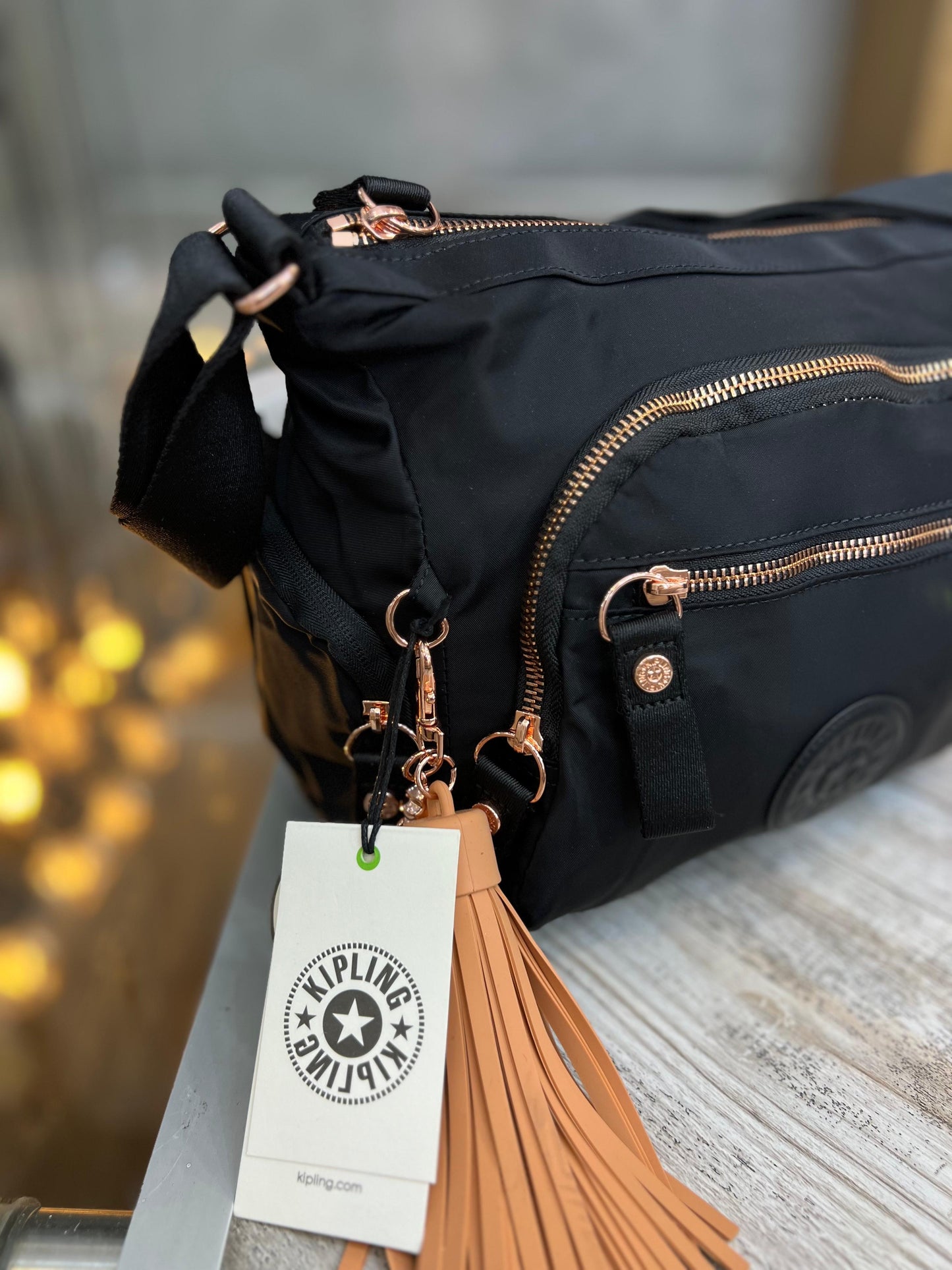 Bolso de Mano Negro de Lujo