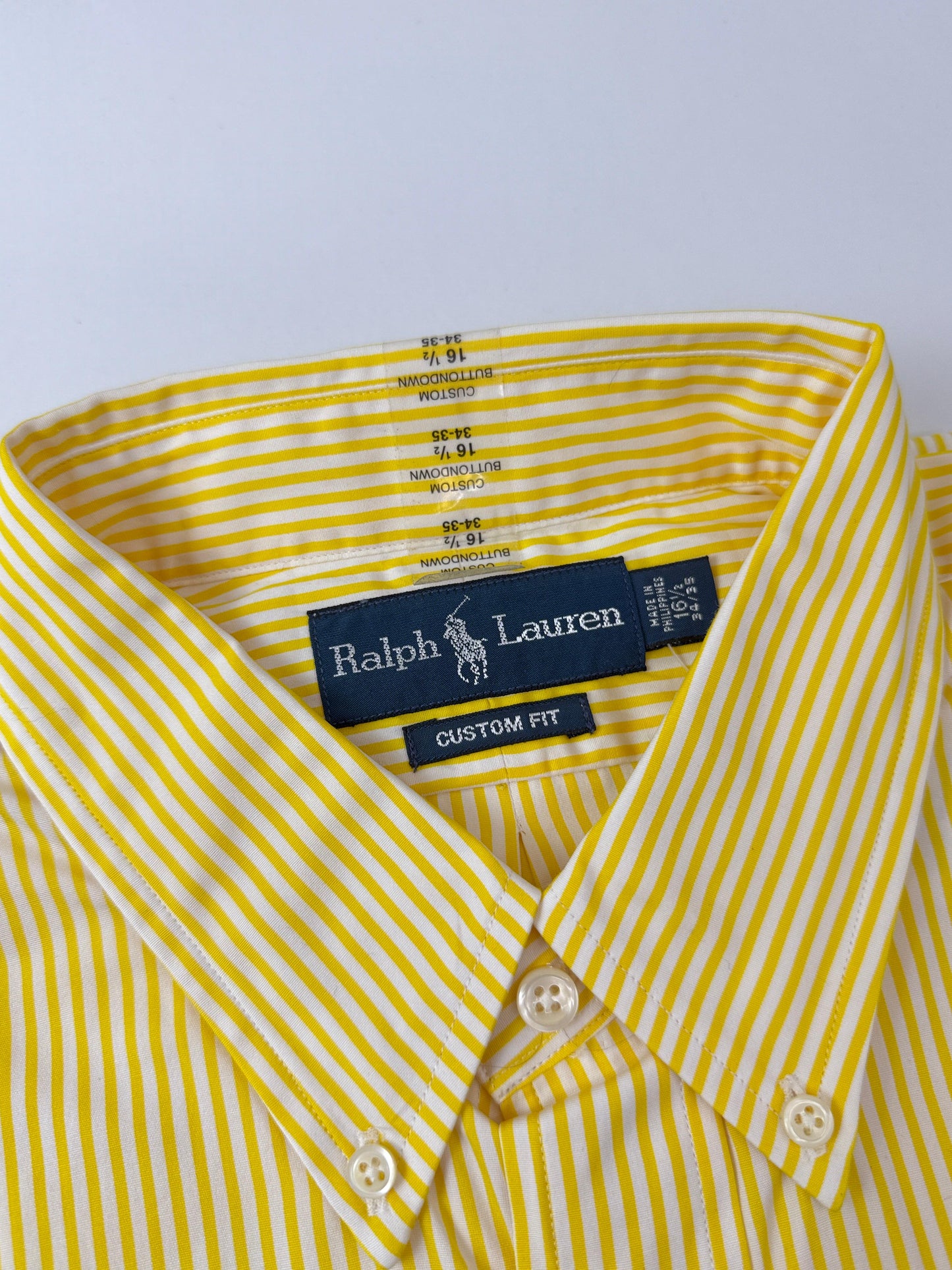 Camisa Polo R.L hombre Algodón Custom Fit